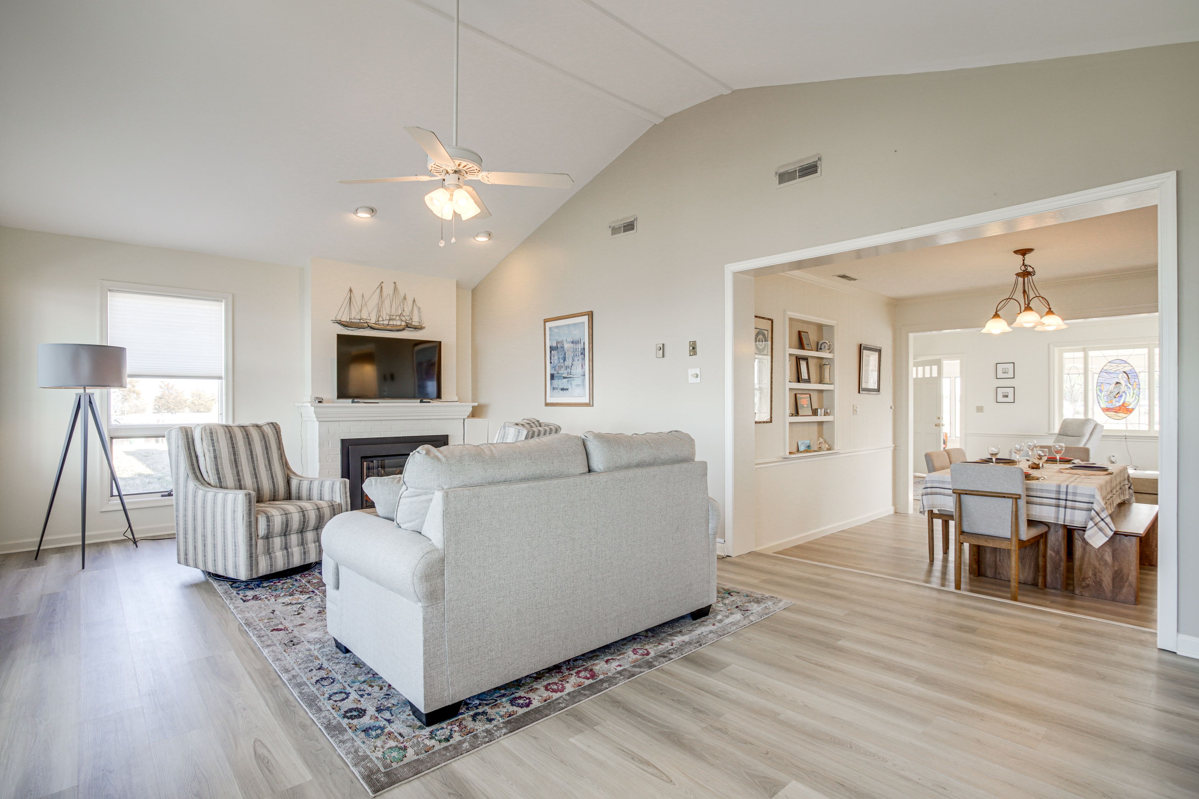 Family Room | Gas Fireplace | 1st Floor