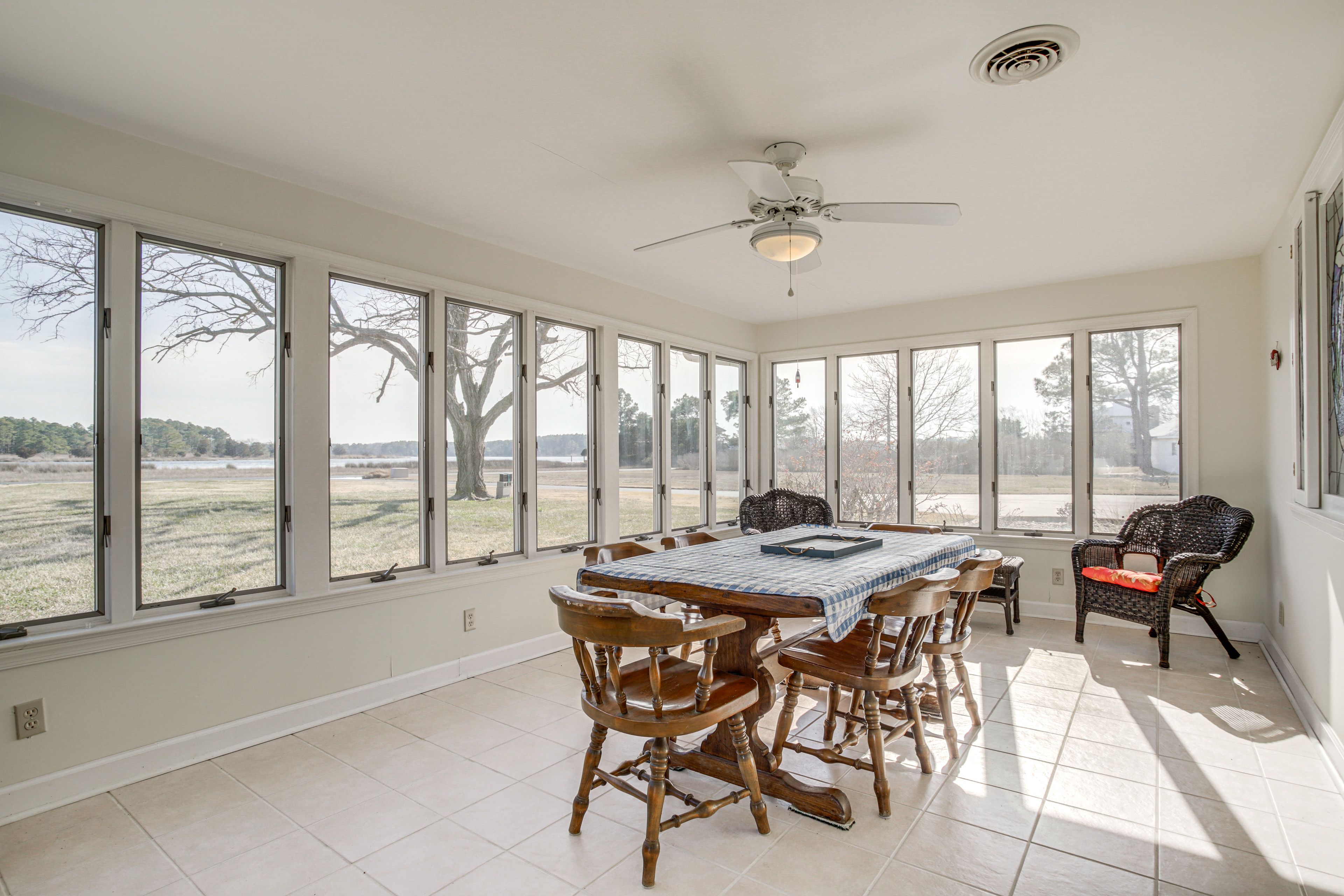 Attached Sunroom | 1st Floor