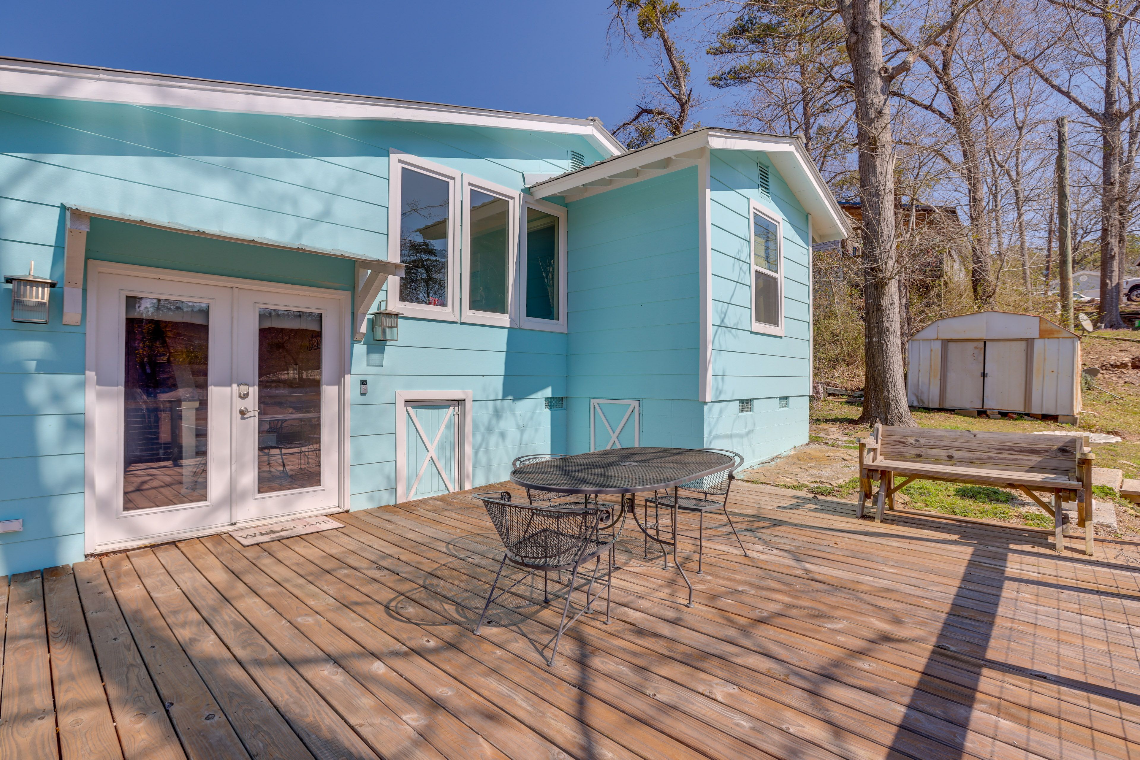 Front Deck | Outdoor Dining Area | Water Views