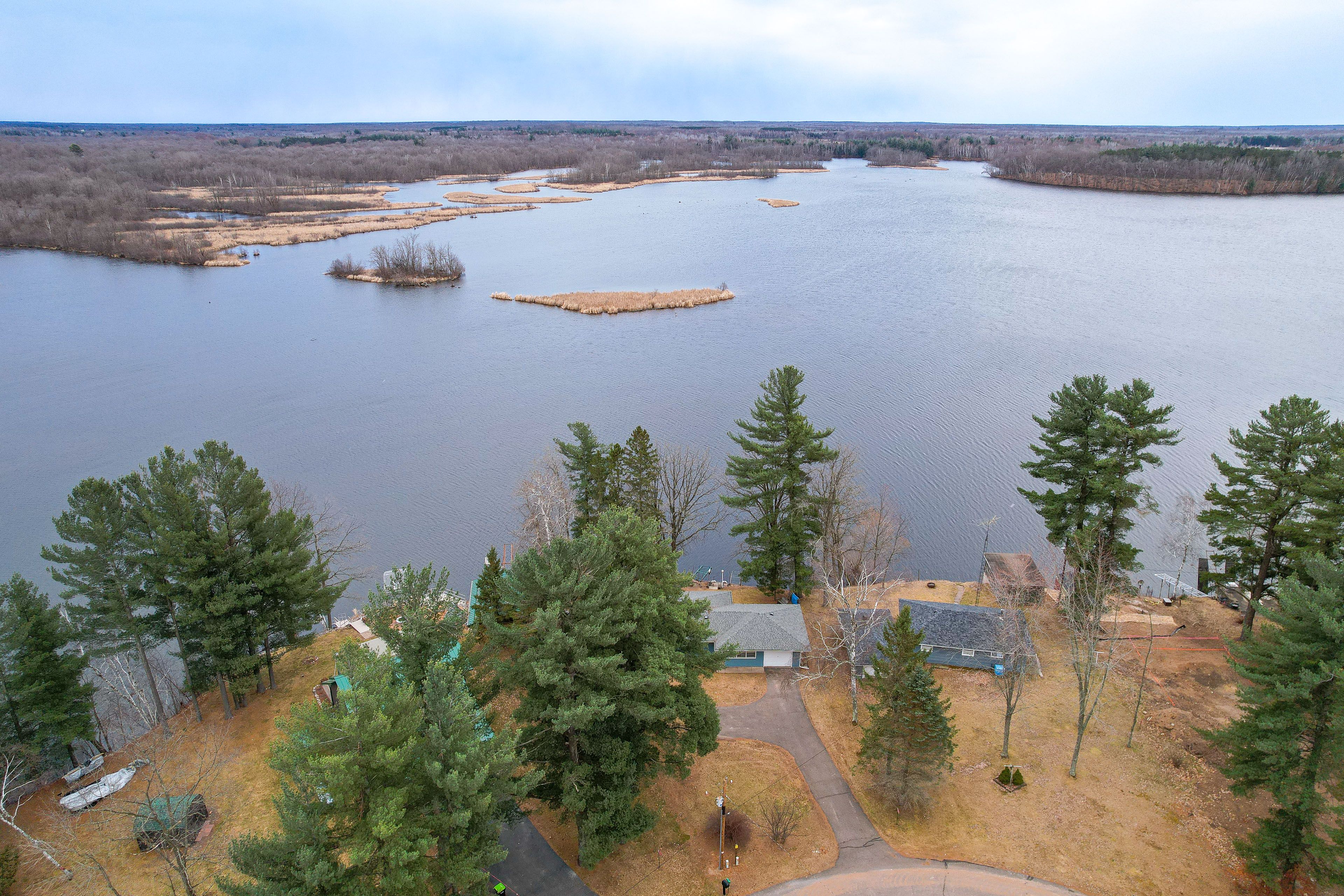Aerial View of Property | Lake Holcombe Access