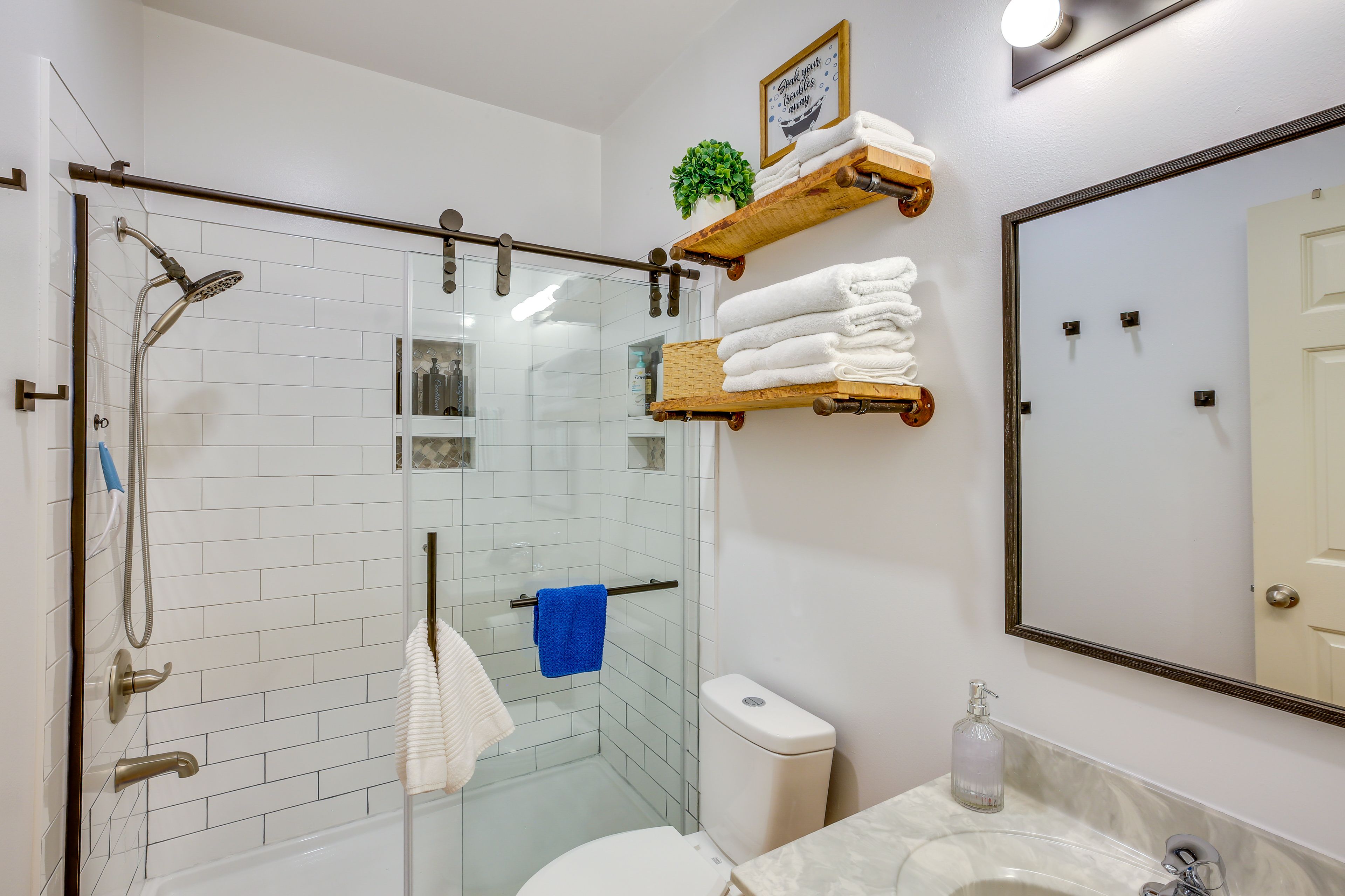 Bathroom | Towels Provided | 1st Floor