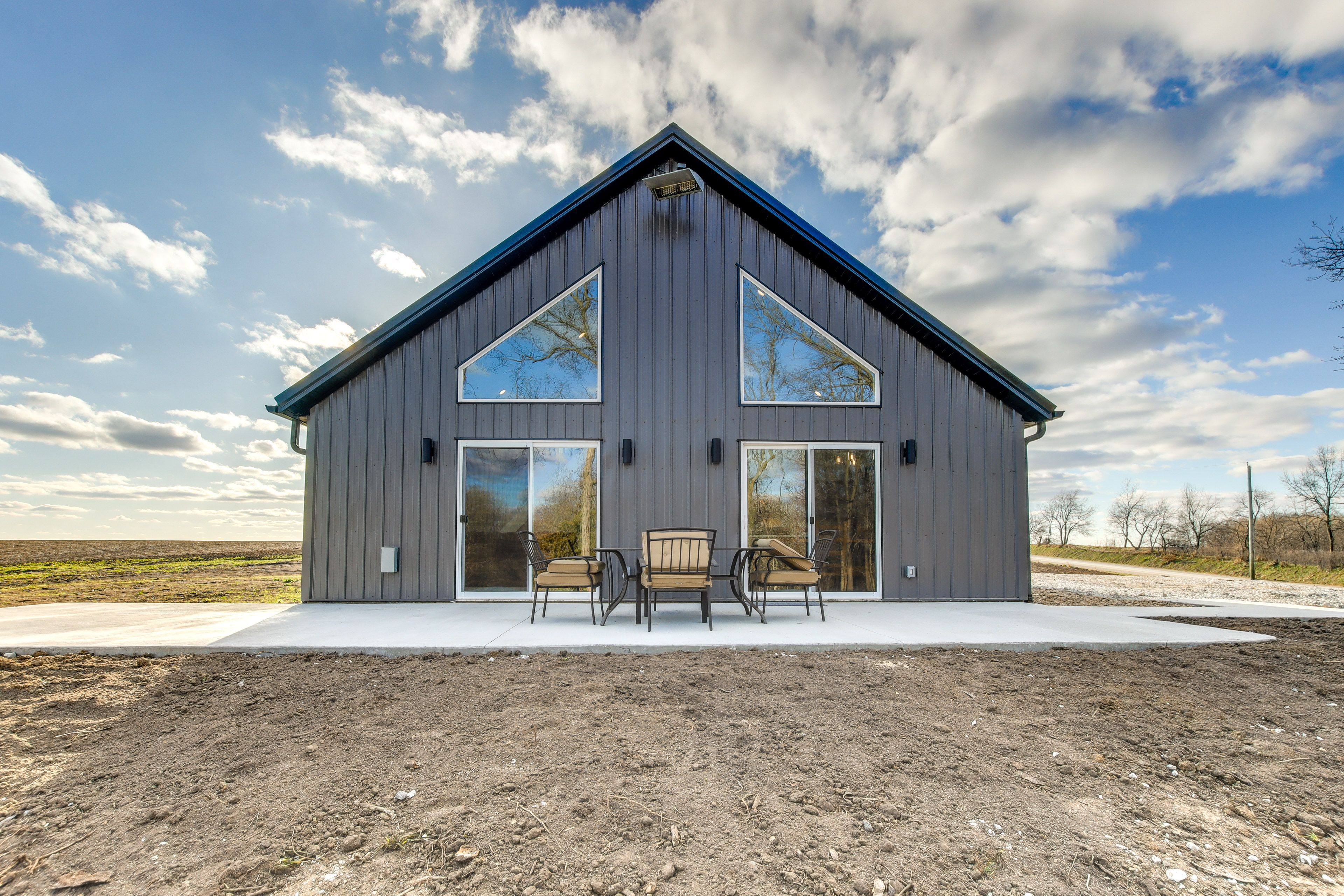 Cabin Exterior | Private Patio