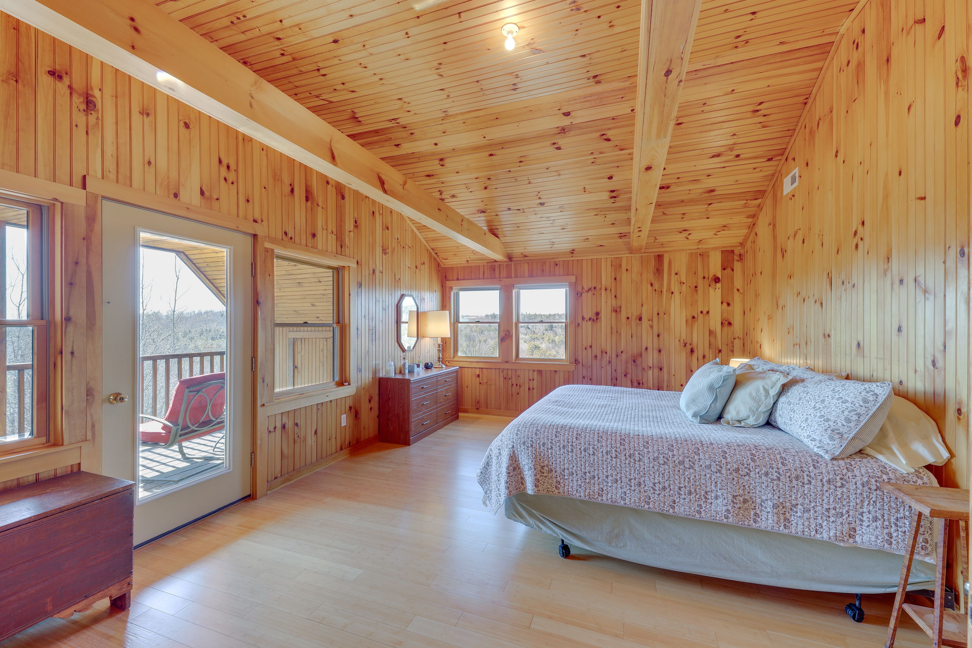 Bedroom 2 | King Bed | 2nd Floor | Private Balcony