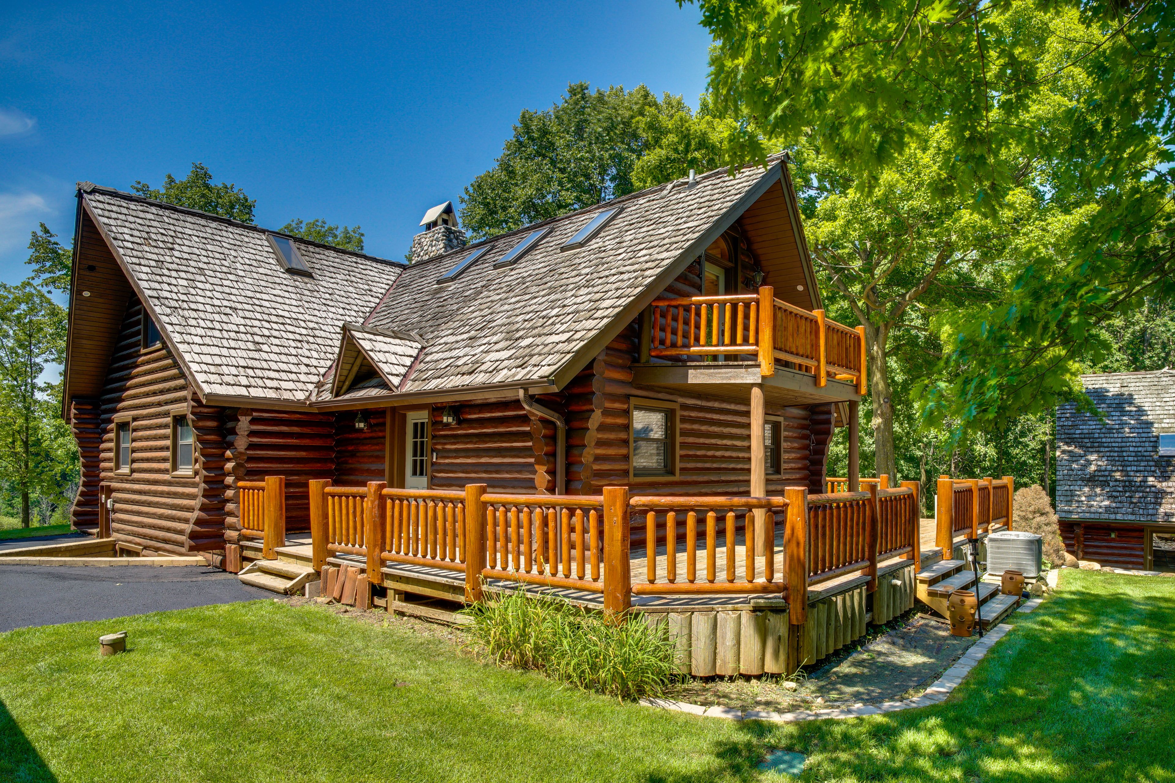 Exterior | Spacious Deck | Flat-Top Gas Grill | Fire Pit