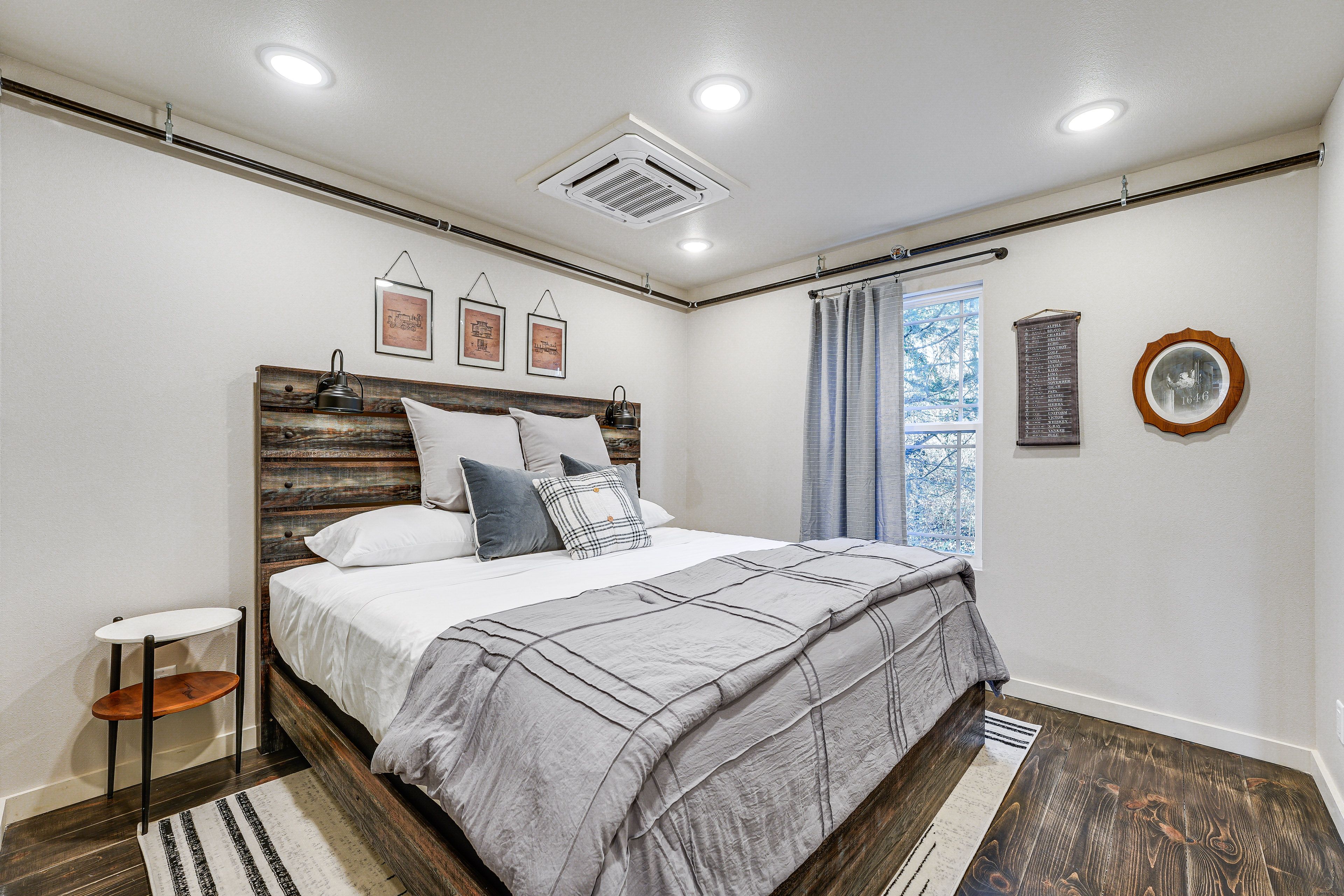 Bedroom 2 | King Bed | Mini-Split Heating & A/C | 2nd Floor
