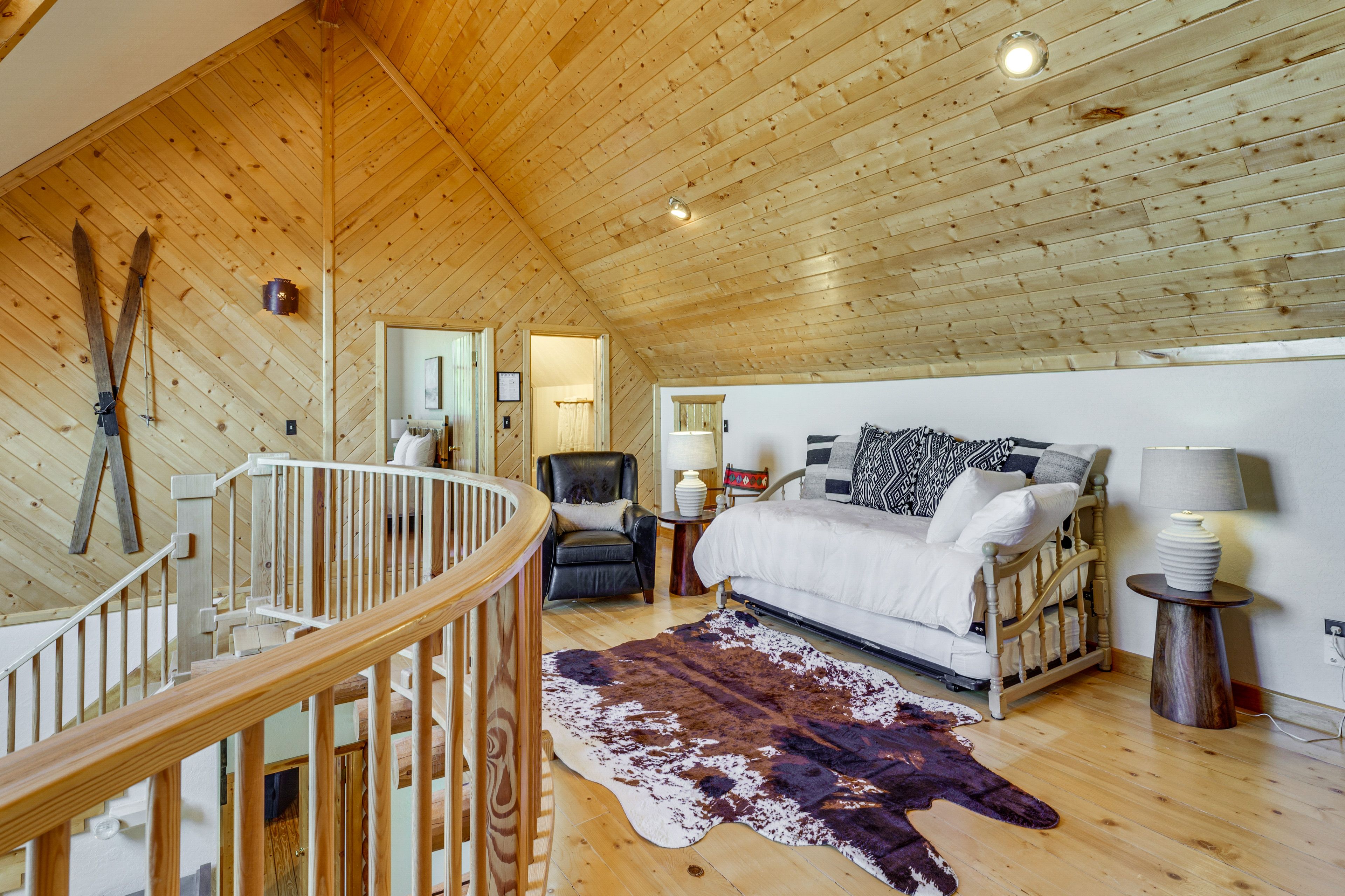 Loft | Twin Daybed w/ Twin Trundle | Full Sleeper Sofa | 2nd Floor