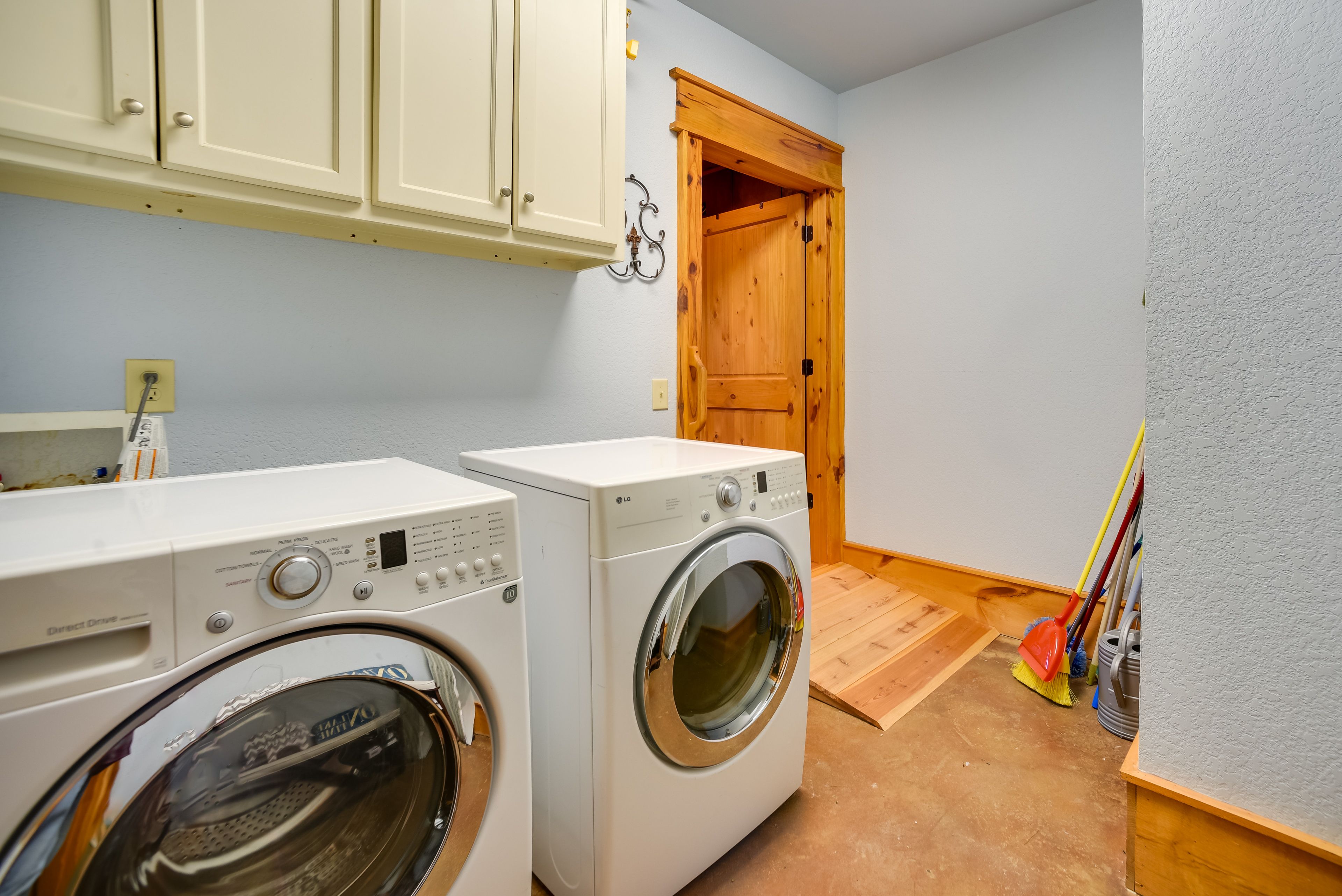 Laundry Area | 1st Floor | Washer/Dryer | Laundry Detergent | Iron/Board