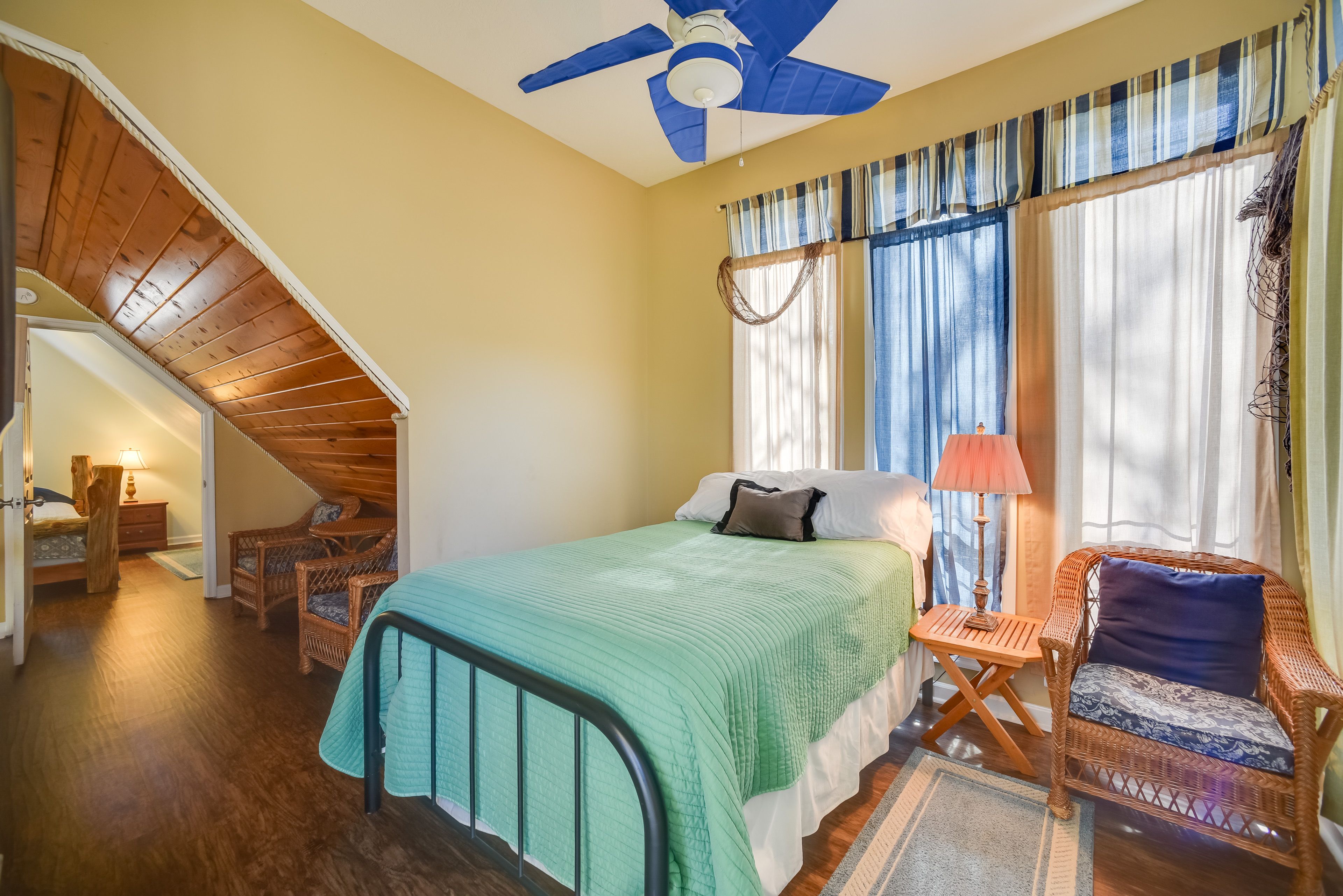 Loft | Queen Bed | 2nd Floor | Balcony Access