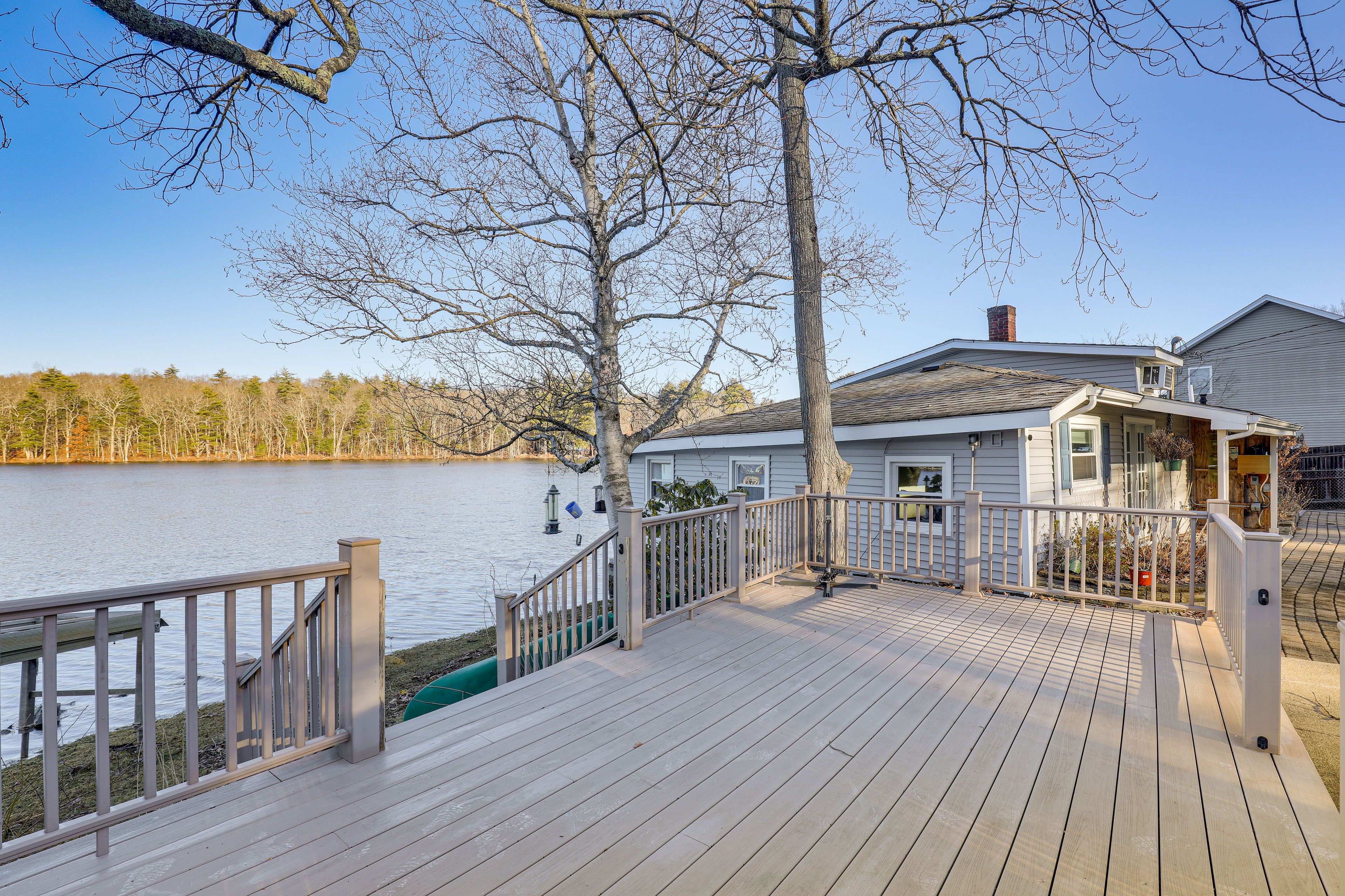Private Deck | Kayak & Canoe Available