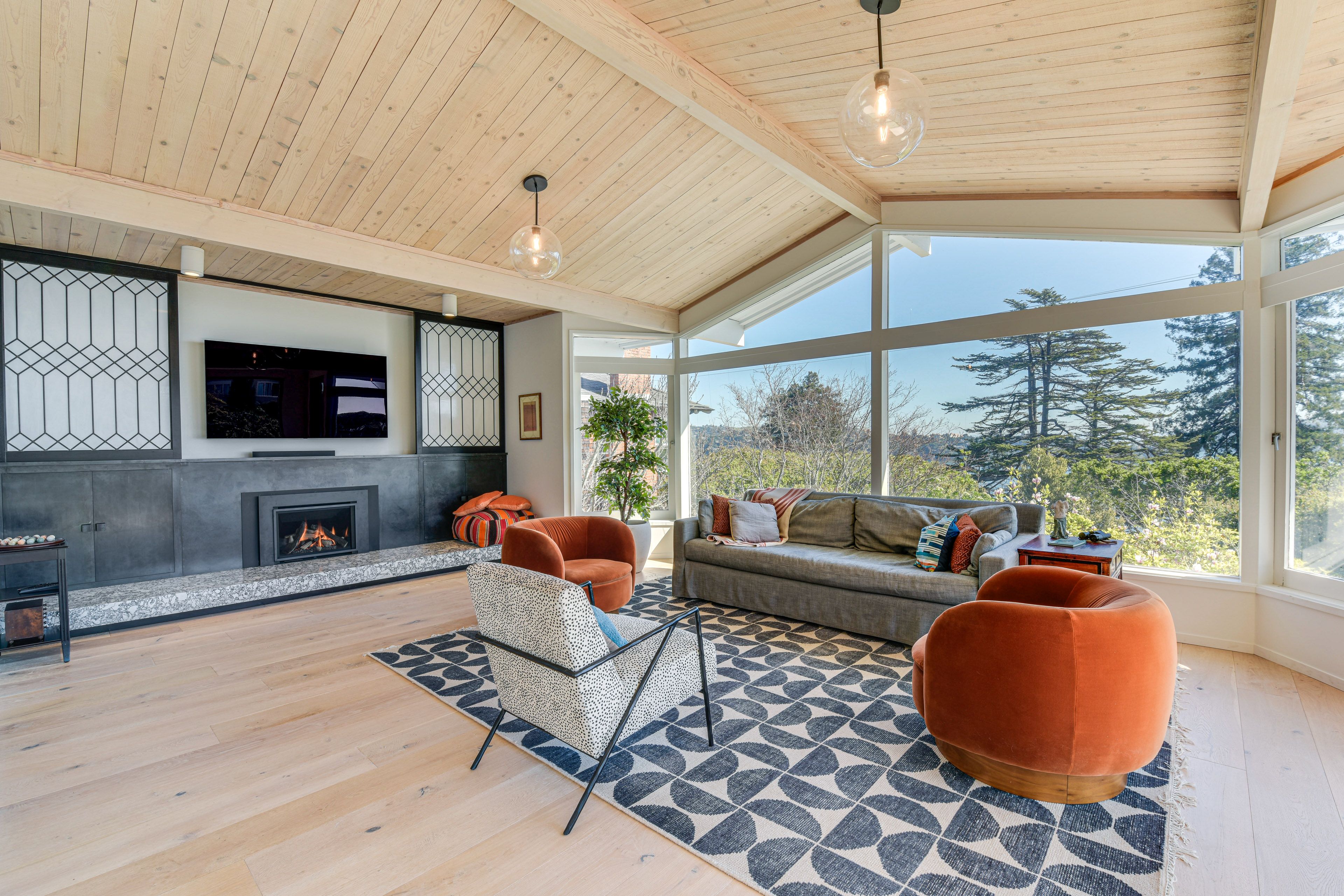 Living Room | Upper Level | Bay Views