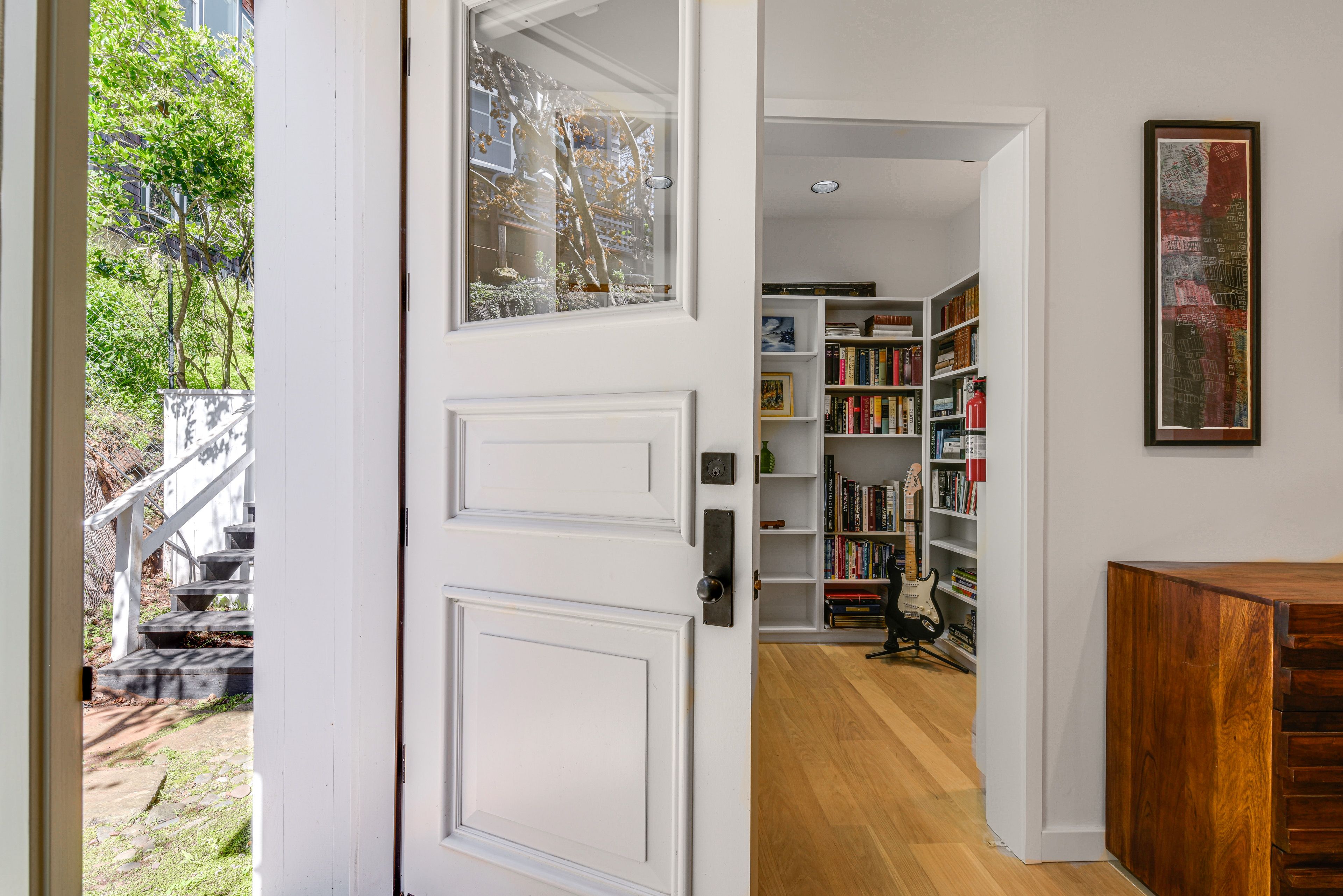 Side Door Entry Way