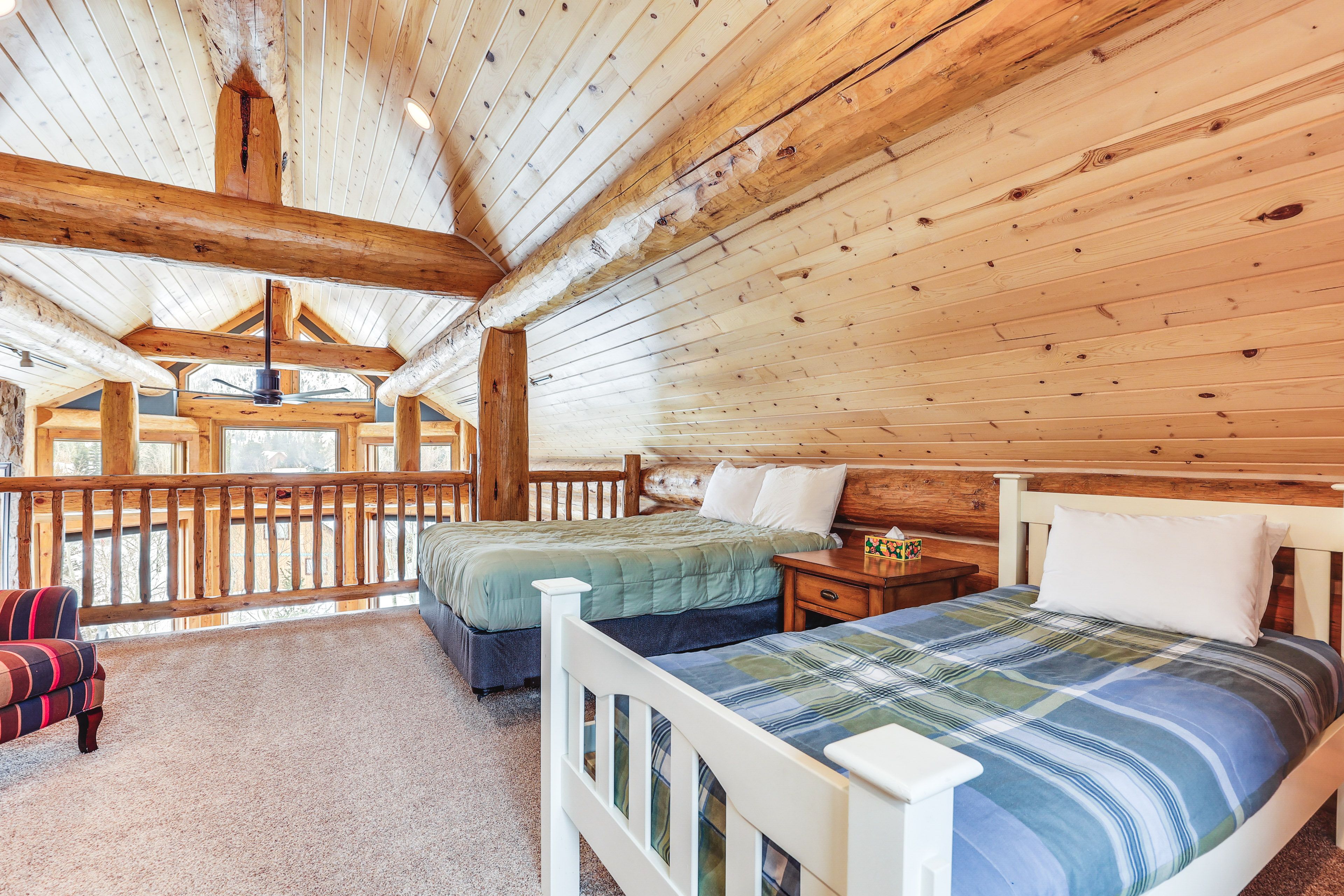 Loft | Upper Level | Queen Bed | Twin Bed