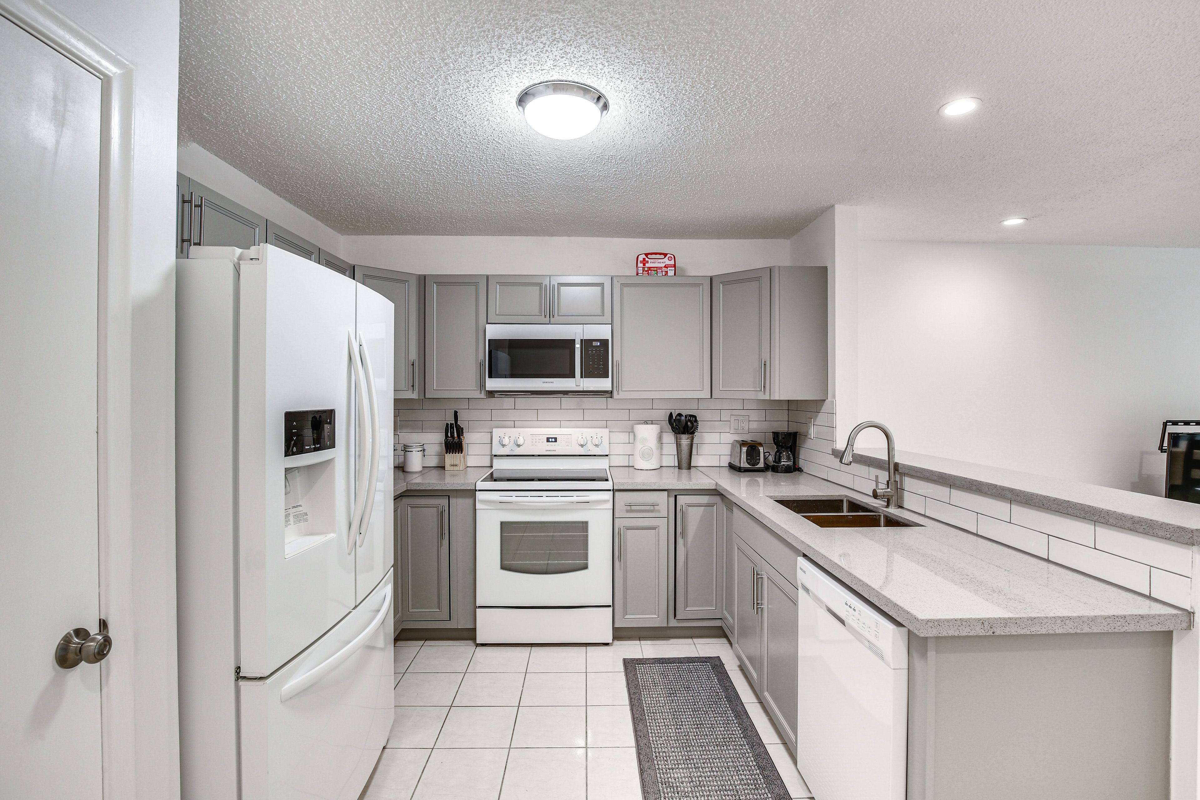 Kitchen | Single-Story Home | Keyless Entry