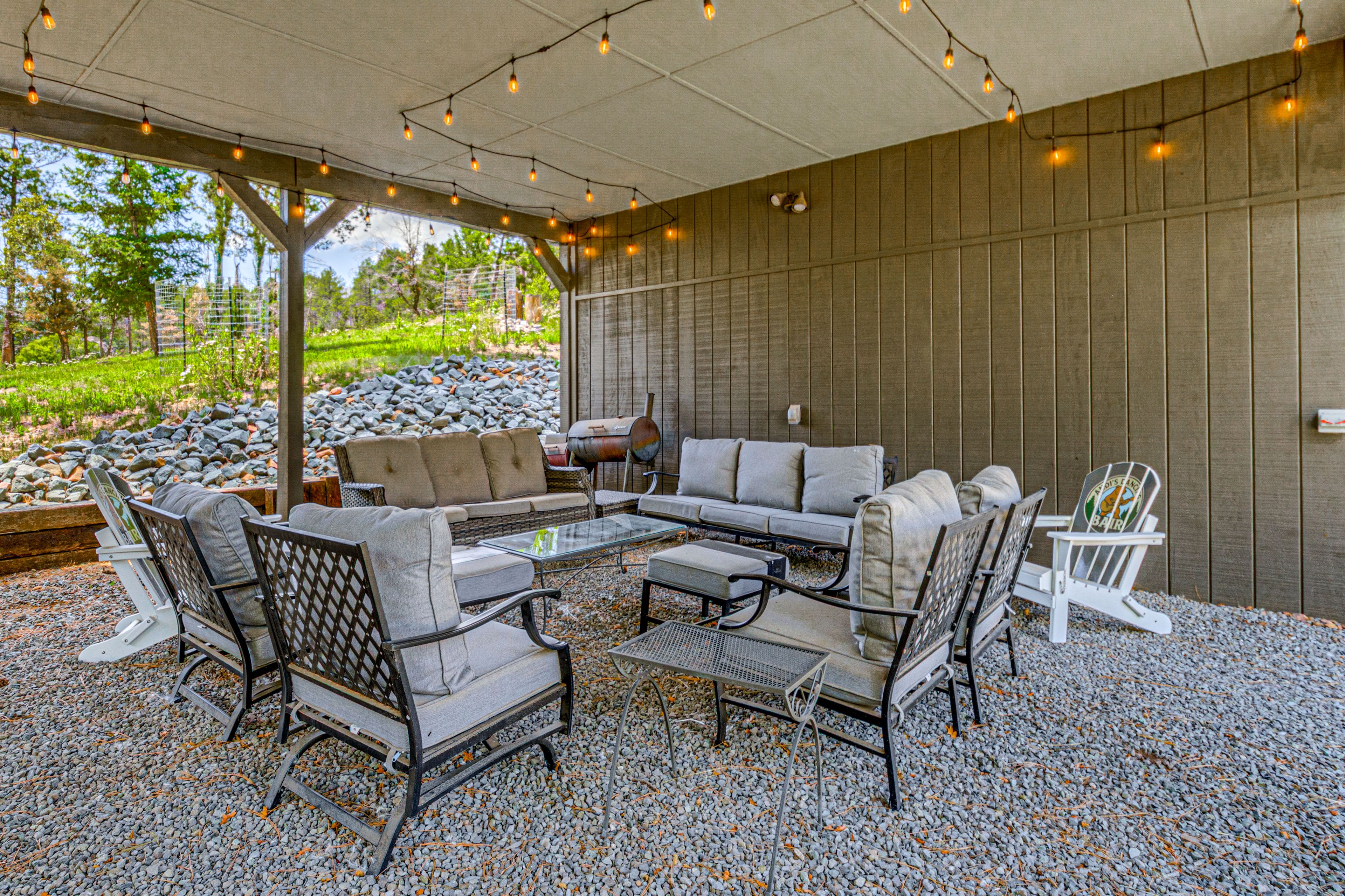 Ruidoso Vacation Rental | 3BR | 3BA | 1,800 Sq Ft | Steps Required to Enter