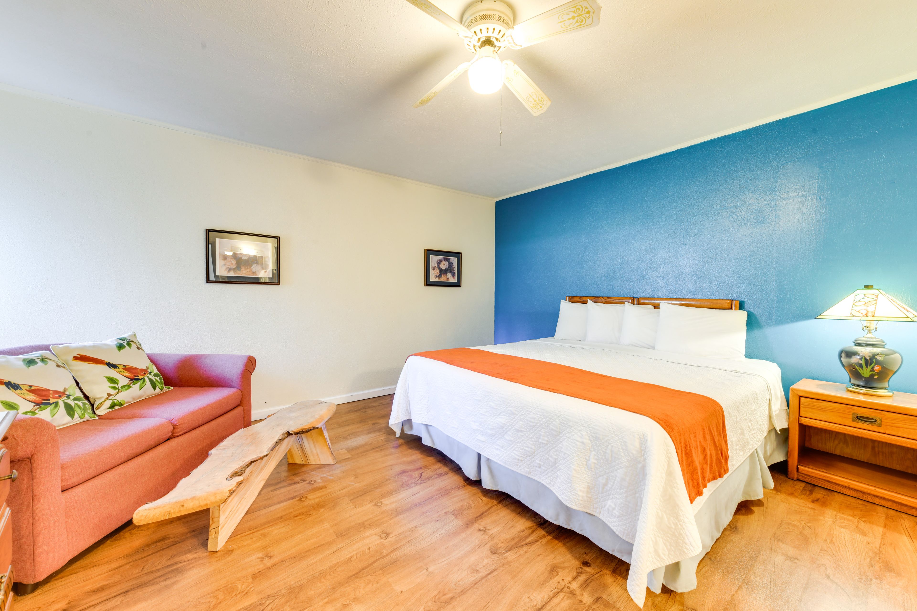 Maggie Valley Vacation Rental | Studio | 1BA | Half Step to Enter | 400 Sq Ft