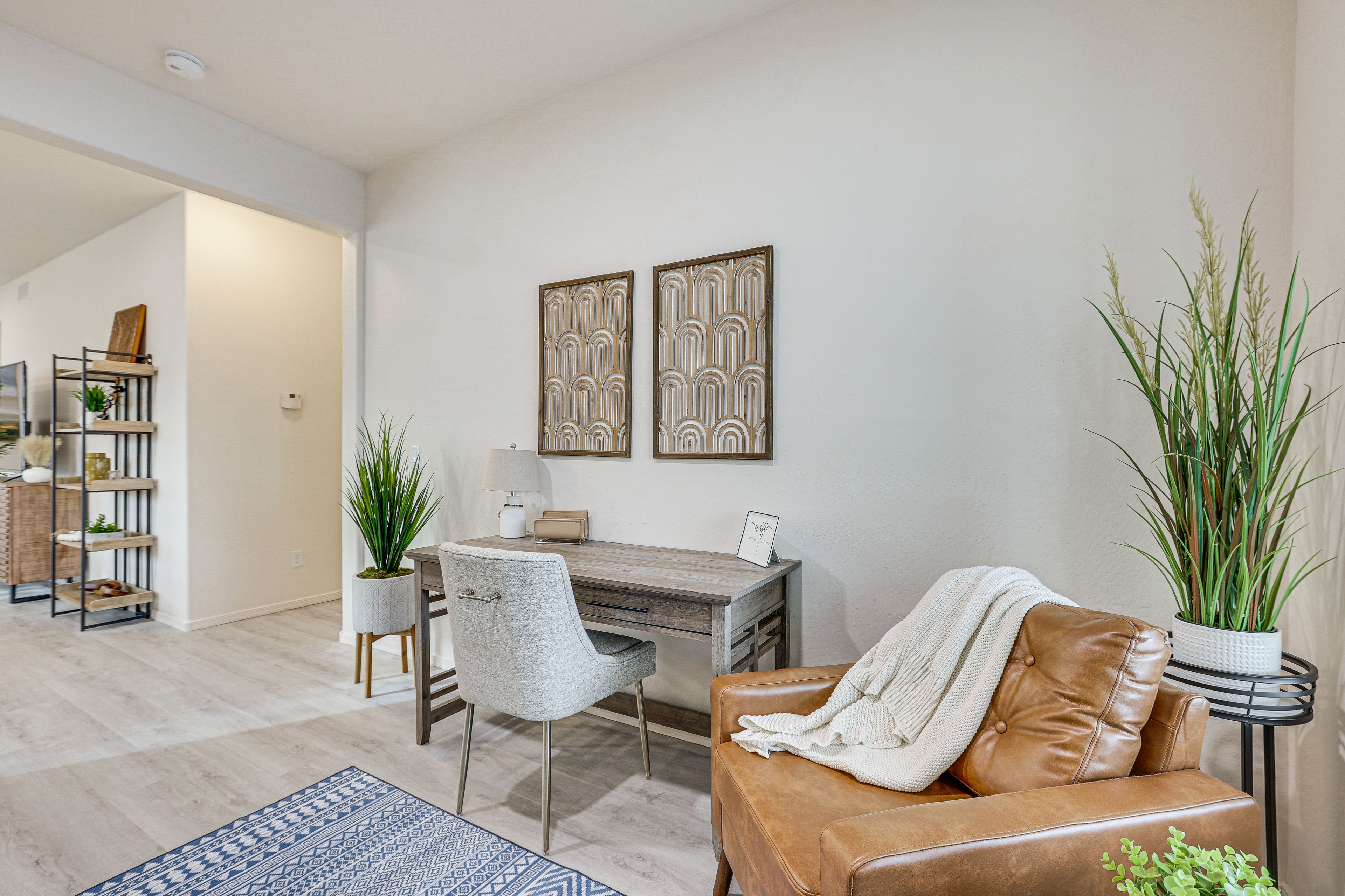 Den | Full Sleeper Sofa | Laptop-Friendly Workspace