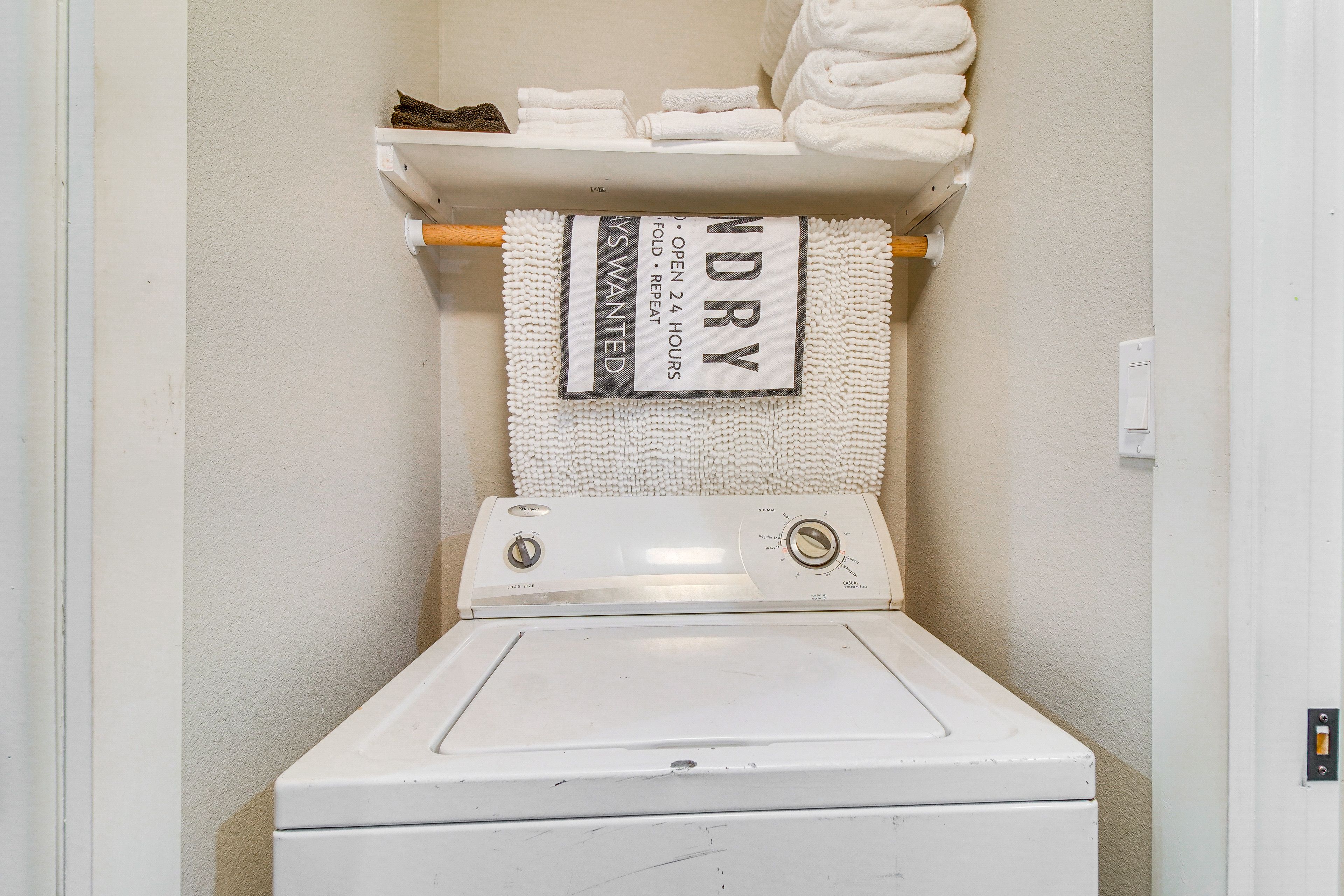 Laundry Area | Washer/Dryer