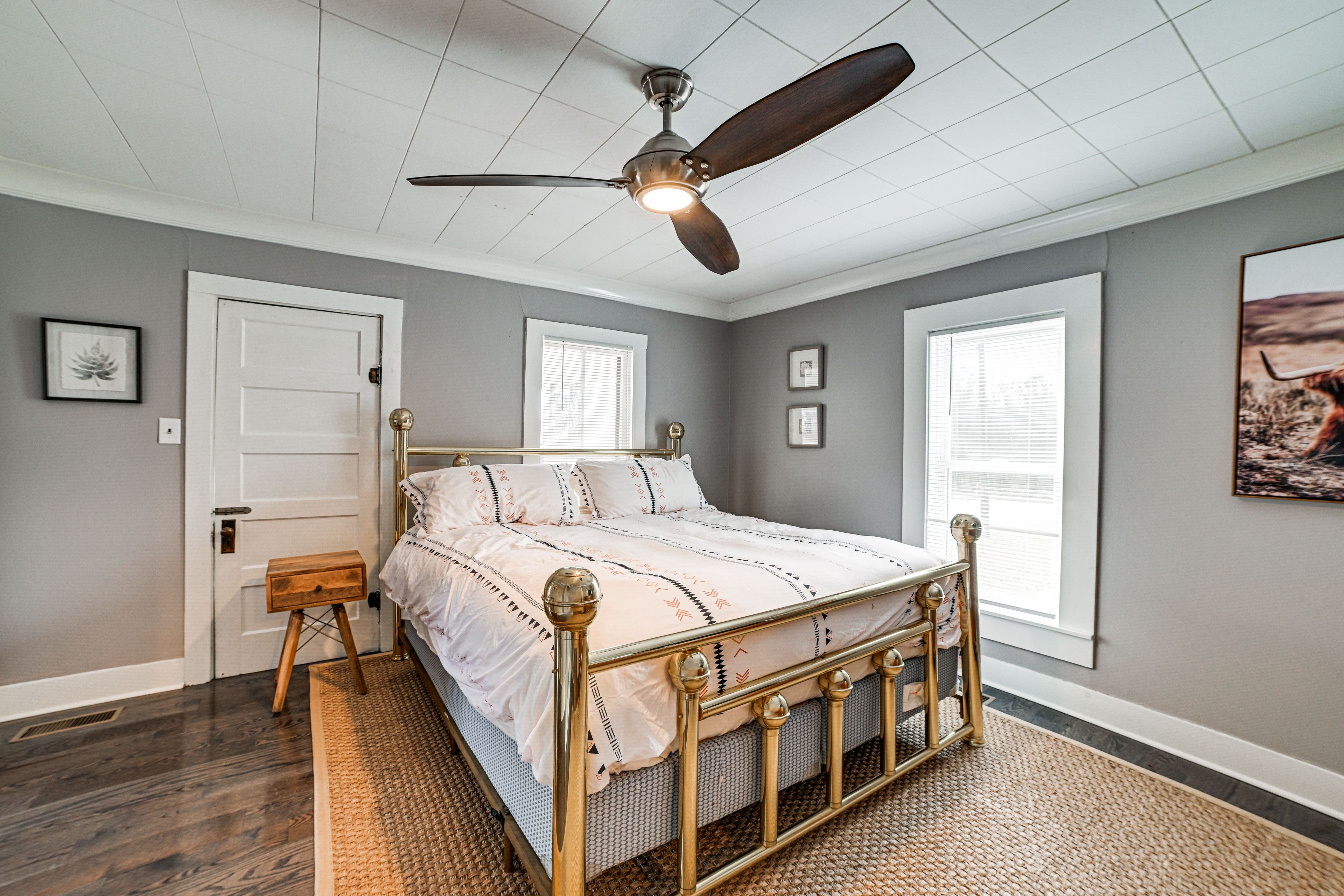 Bedroom 1 | King Bed | Linens Provided | Smart TV