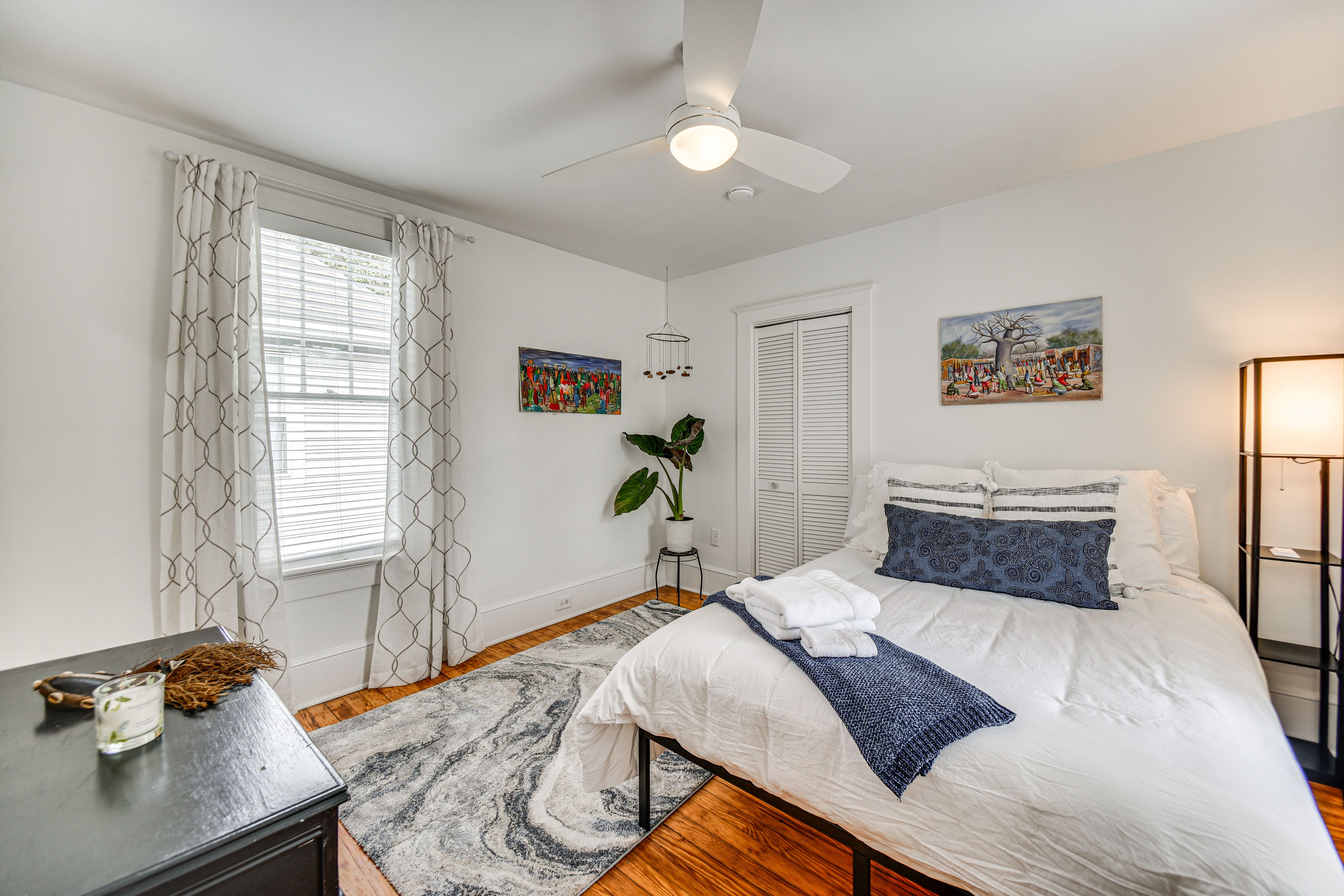 Bedroom 2 | 2nd Floor | Queen Bed | Linens Provided