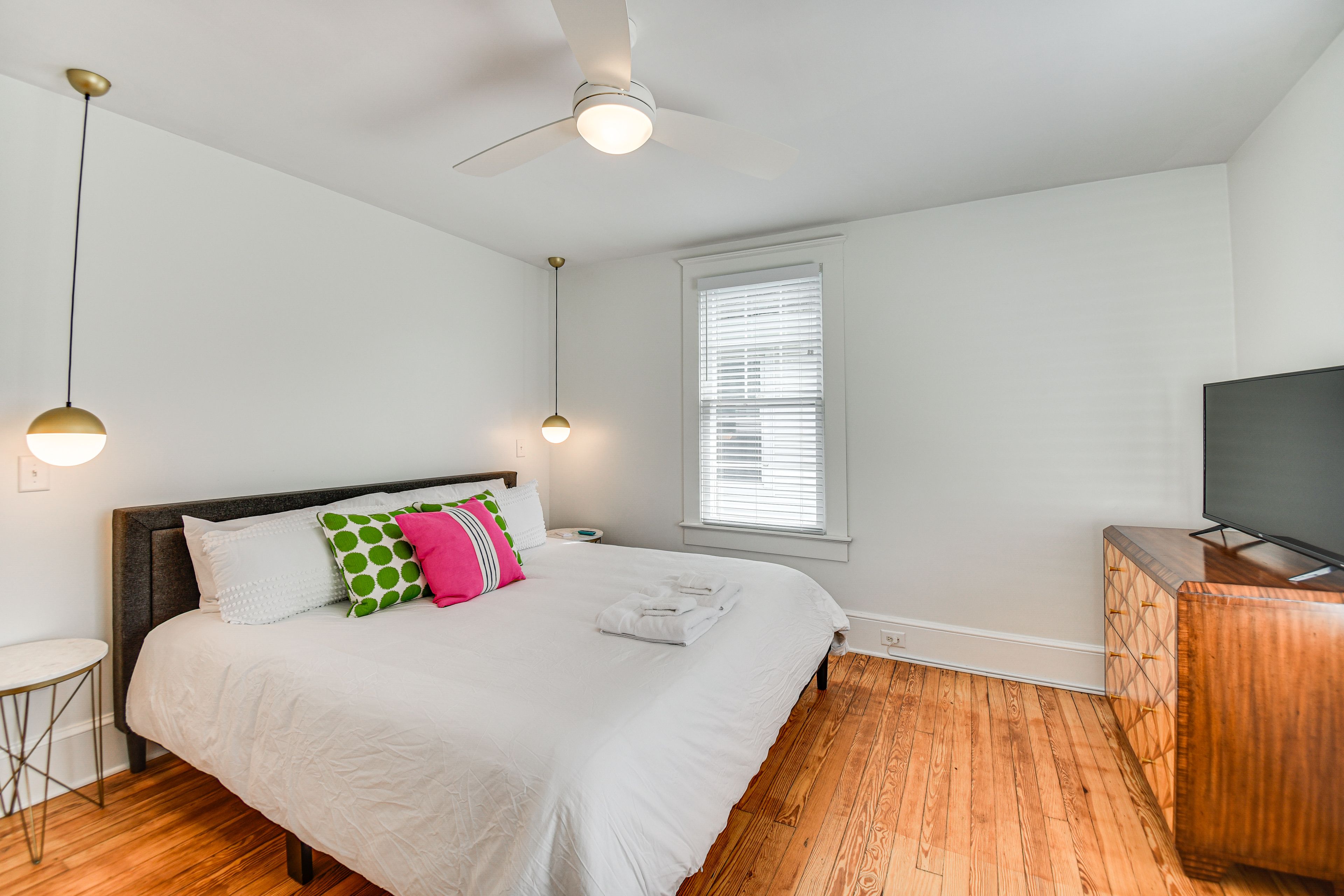 Bedroom 1 | 2nd Floor | King Bed | Smart TV | Walk-In Closet