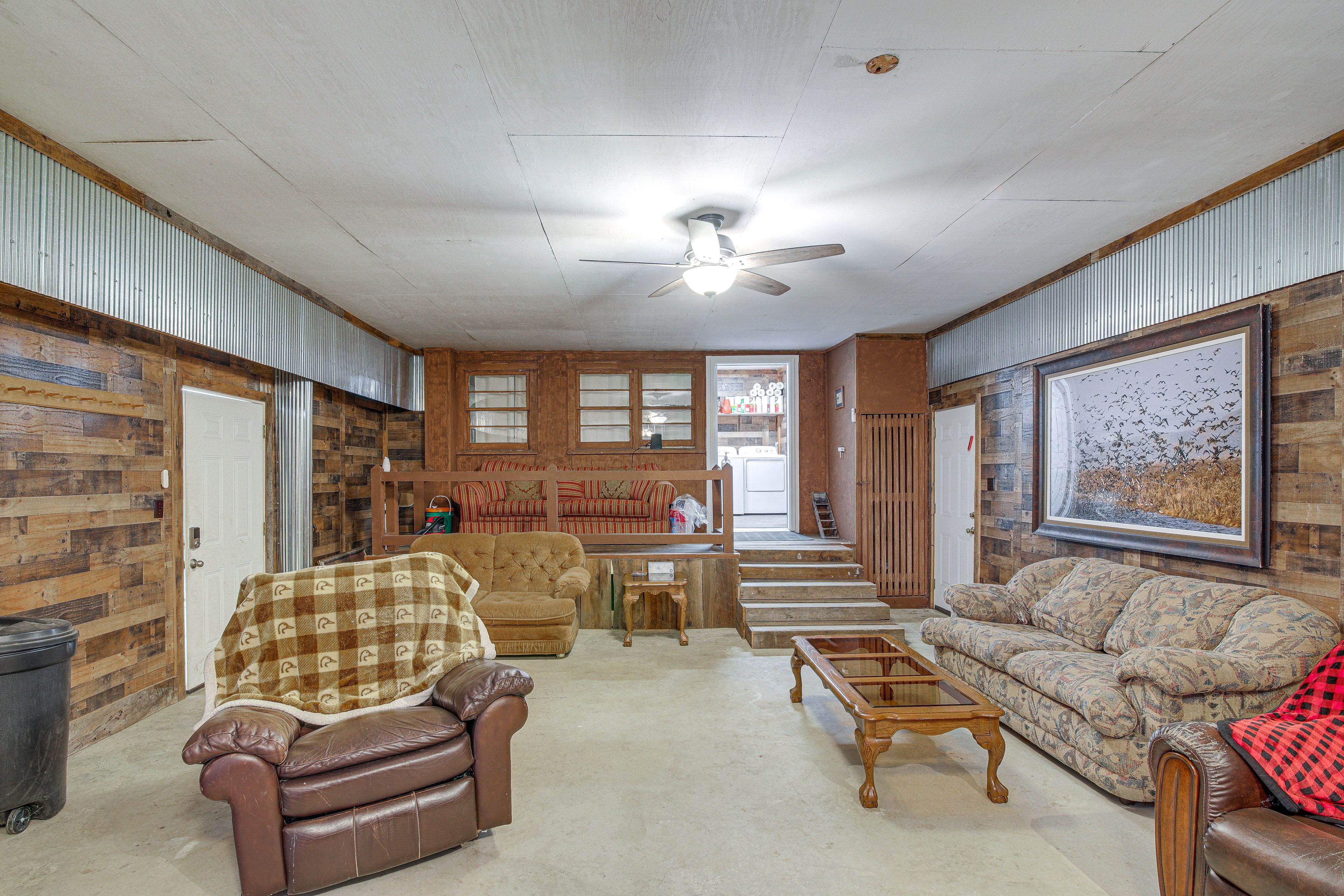 2nd Living Room | 3 Stairs Required | Smart TV | 6 Recliners | 1st Floor