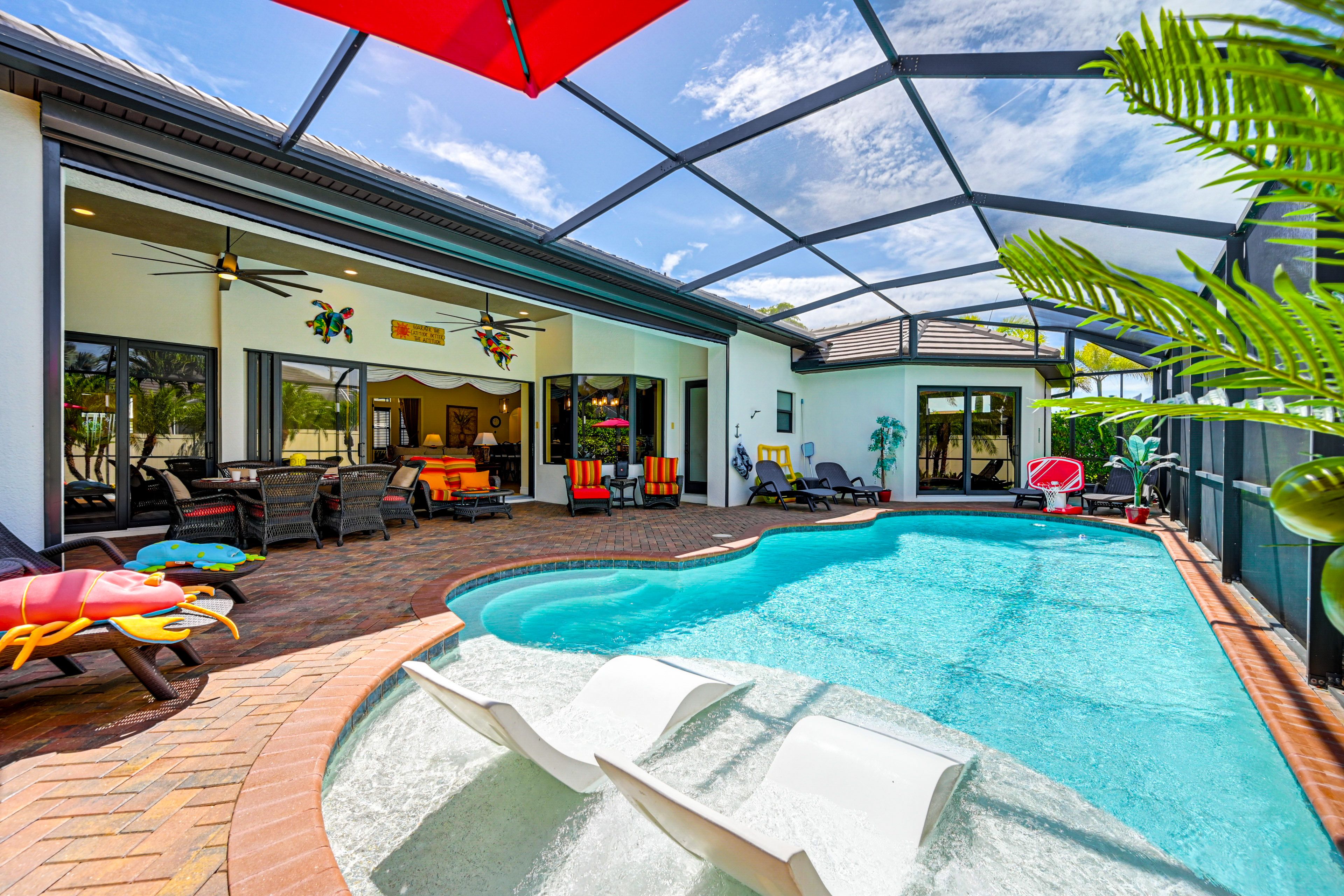 Cape Coral Vacation Rental | 4BR | 3BA | 2,654 Sq Ft | Step-Free Entry