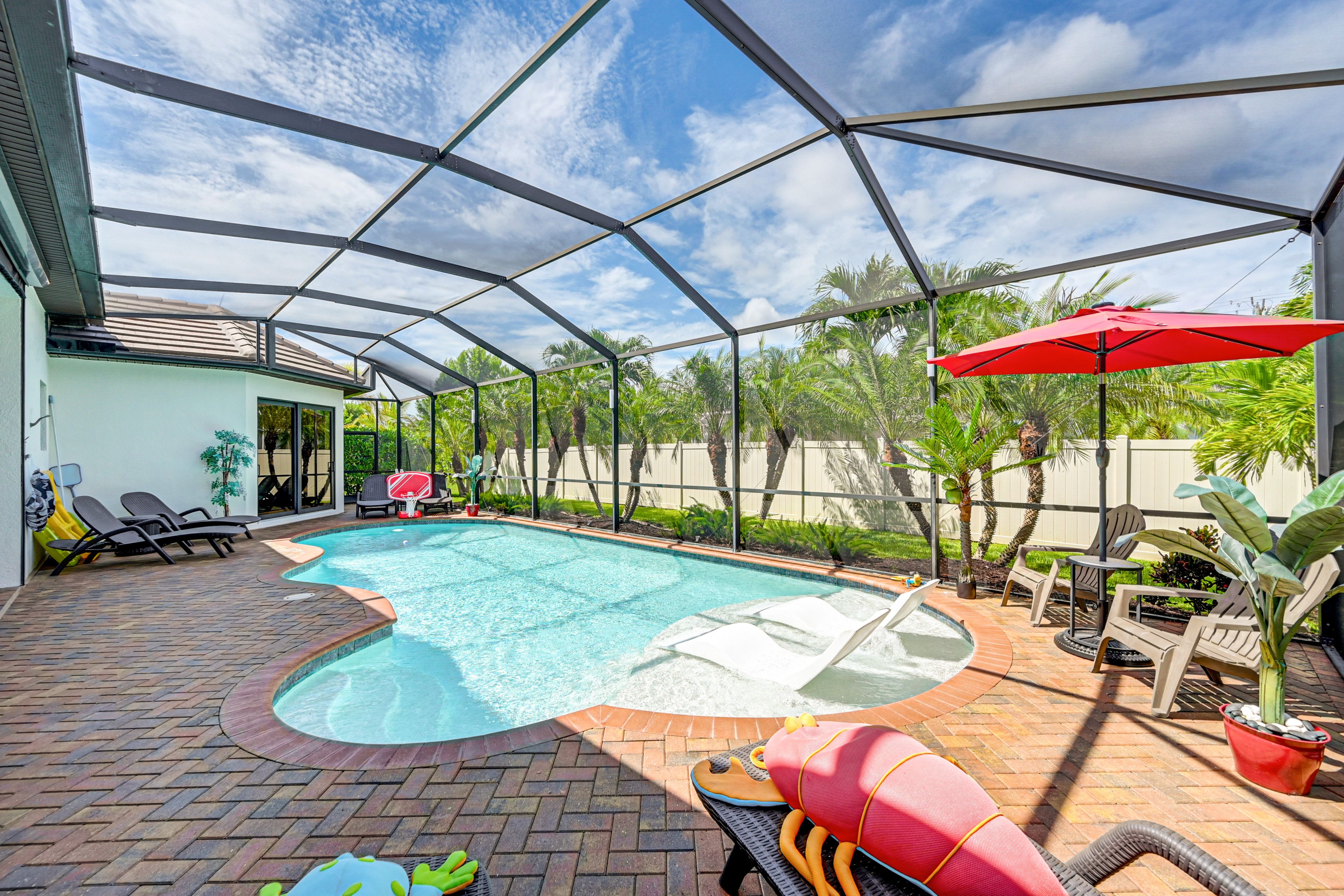 Solar-Heated Pool