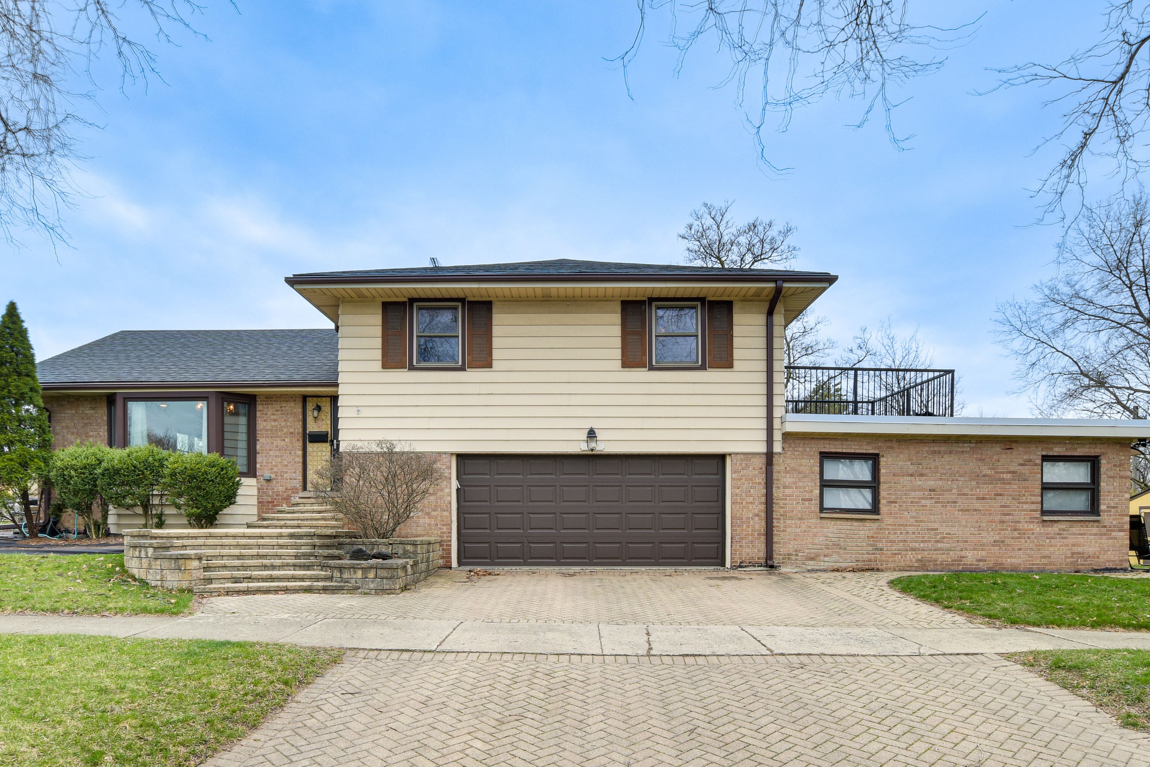 Property Exterior | 3-Story Home | Keyless Entry