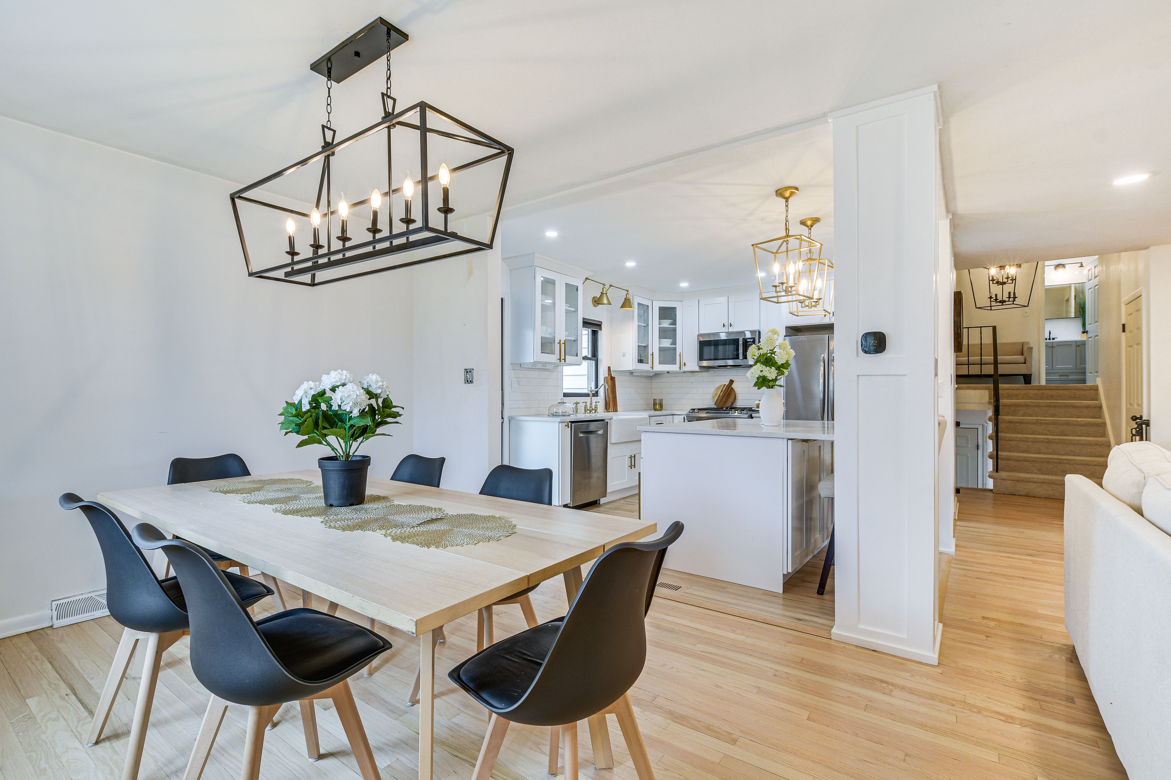 Dining Area | Main Level | Central A/C & Heating