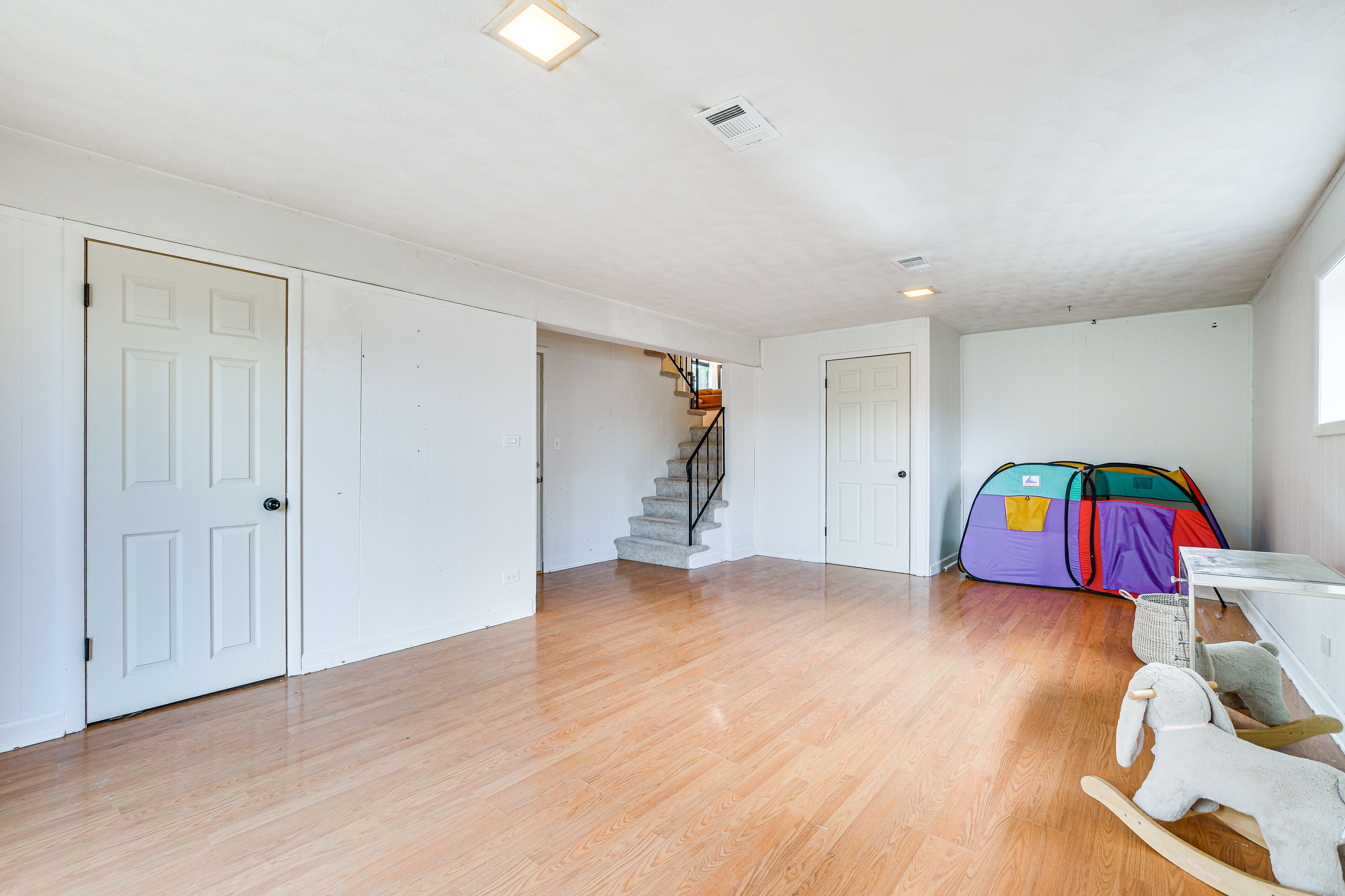 Basement | Queen Air Mattress | Lower Level