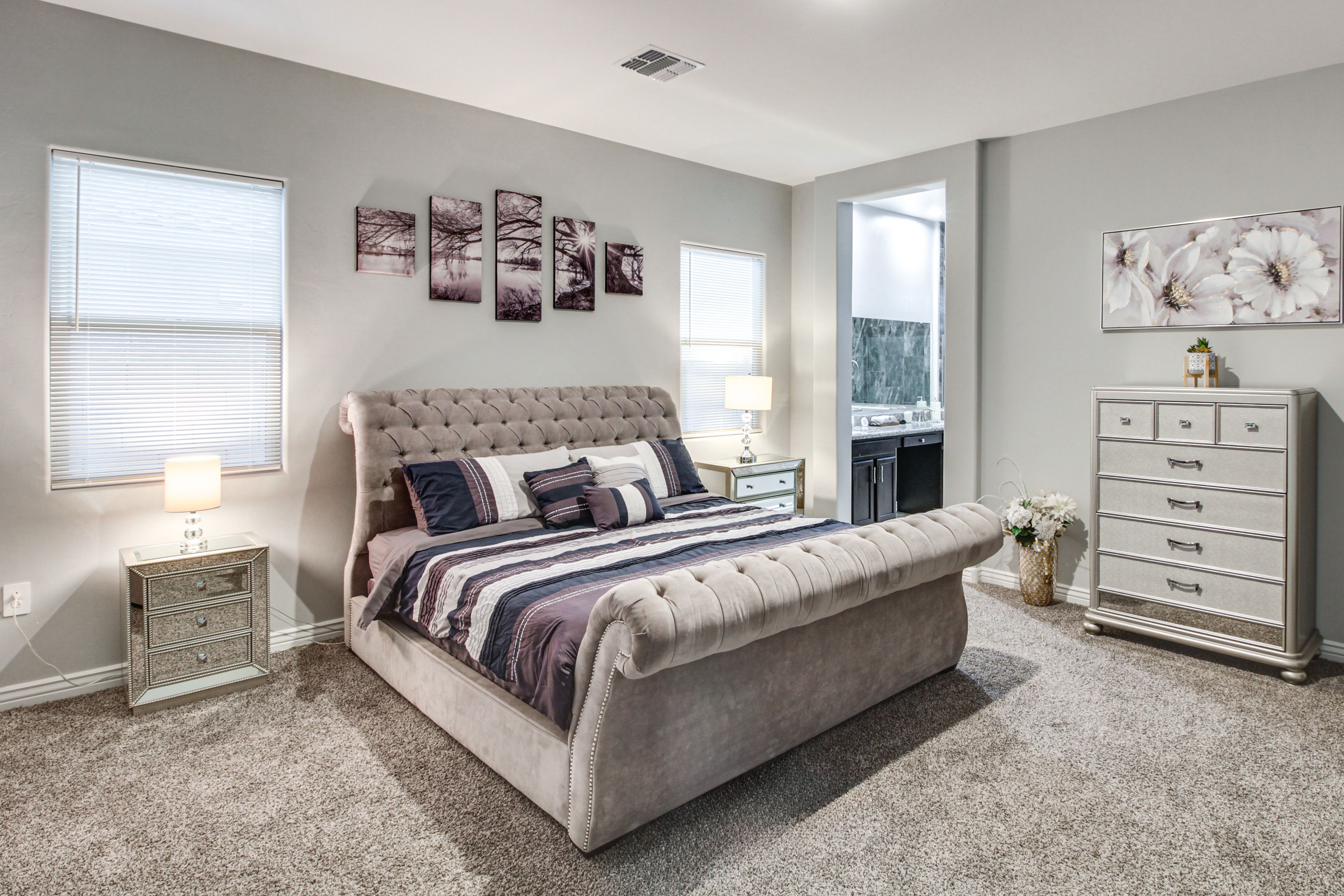 Bedroom 1 | King Bed | En-Suite Bathroom | Walk-In Closet
