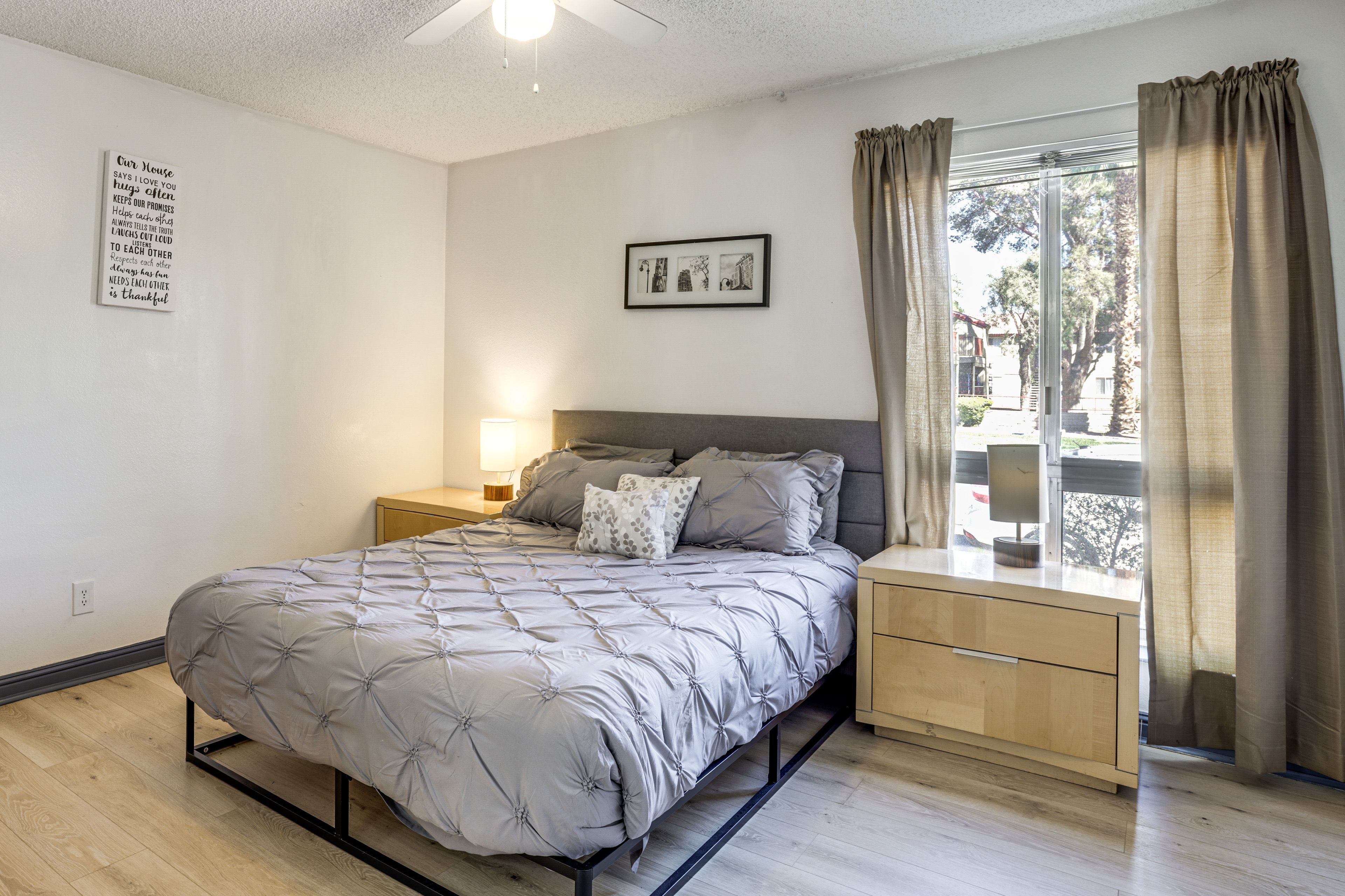 Bedroom 1 | Queen Bed | Walk-In Closet