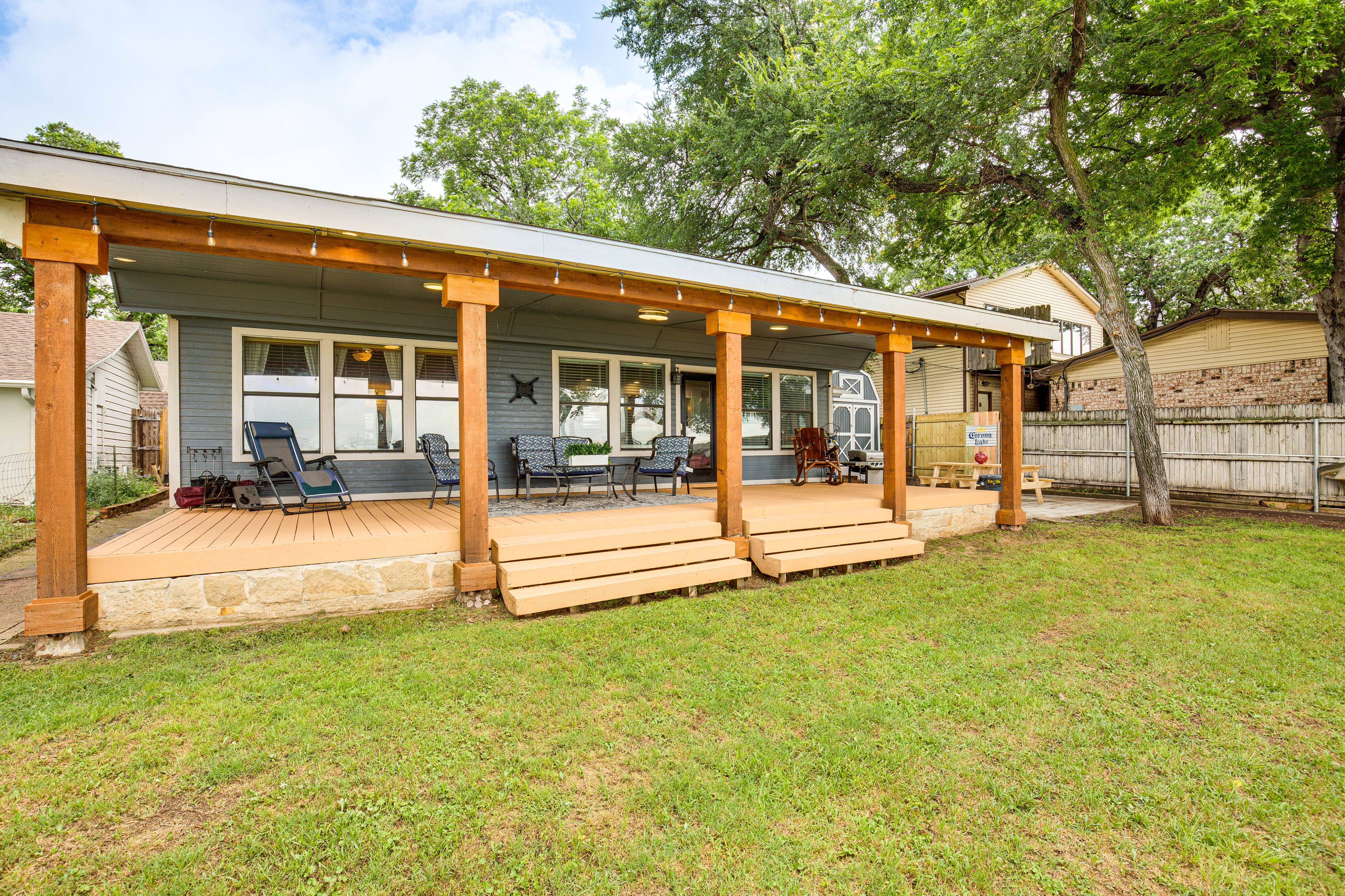 Deck | Fenced Yard | Picnic Area