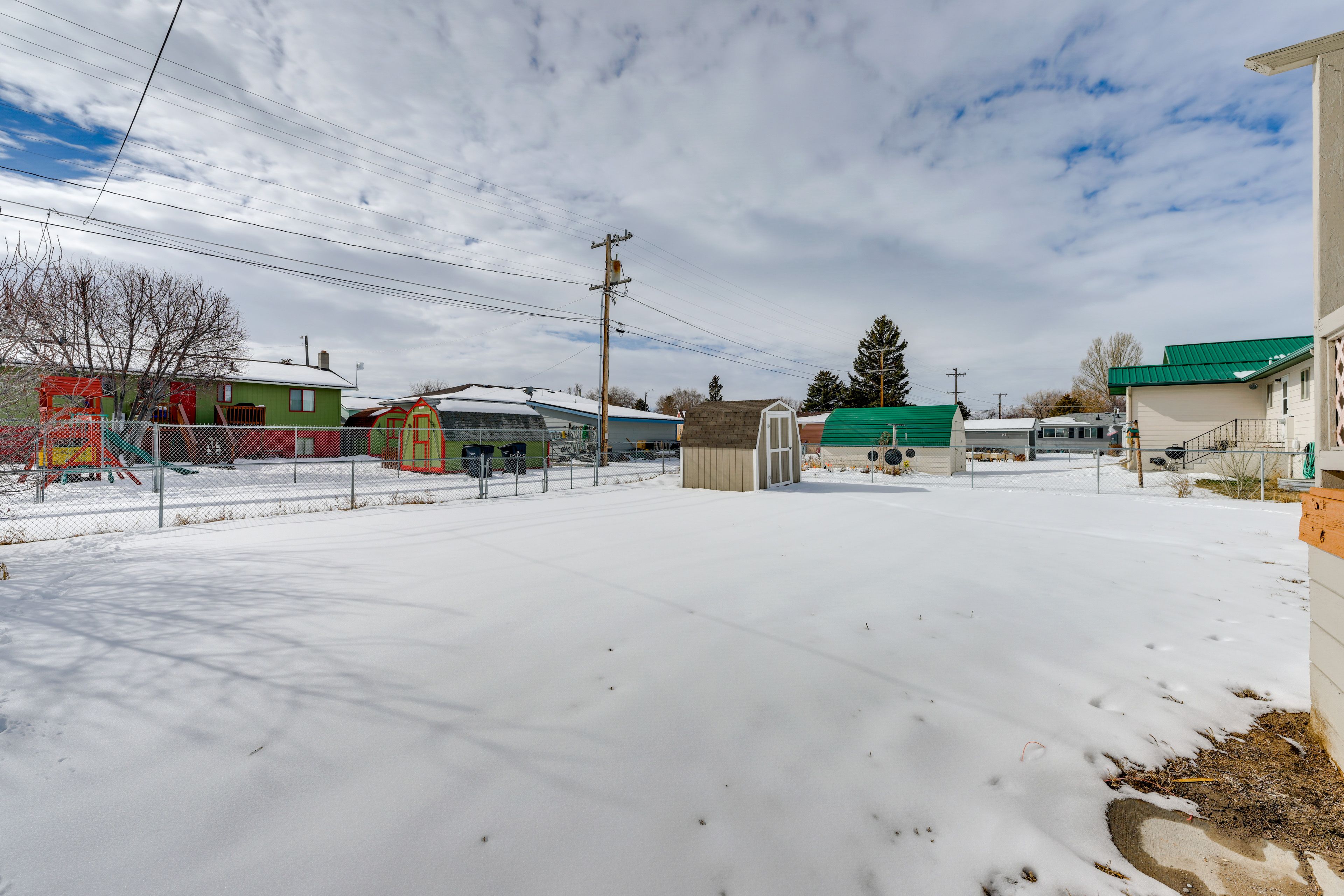 Fenced-In Yard