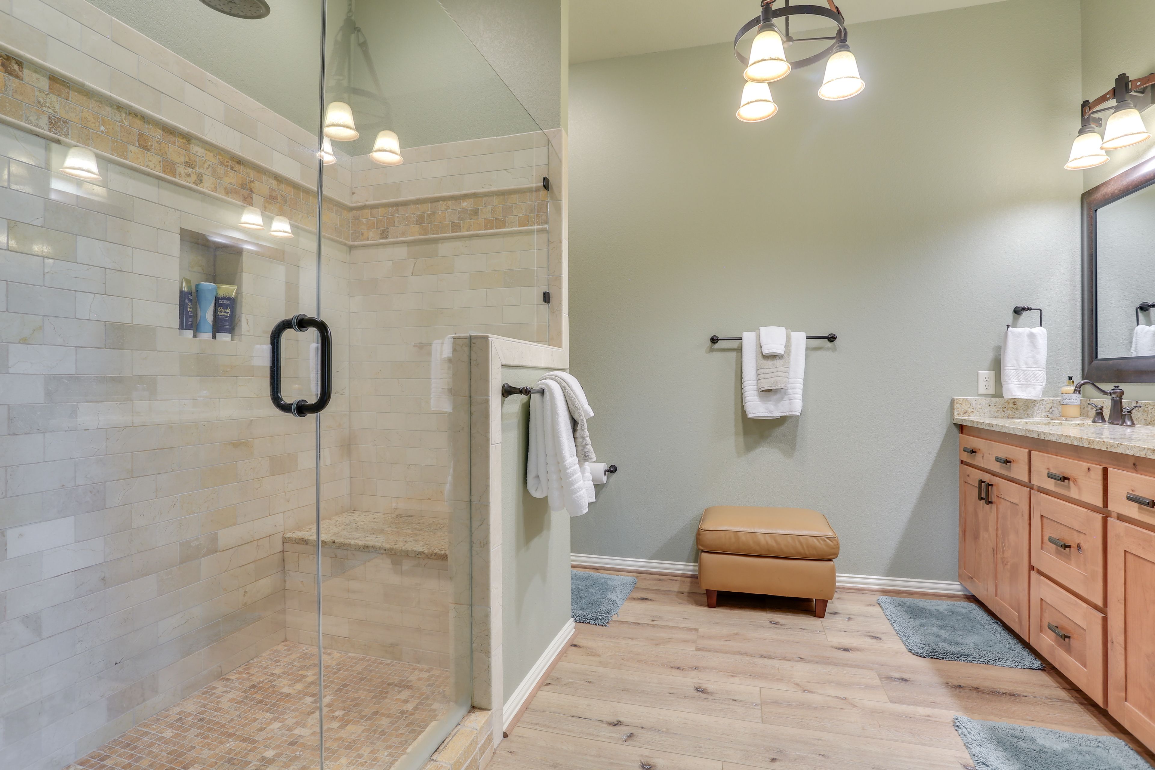 En-Suite Bathroom | 1st Floor | Towels Provided | Rainfall Shower