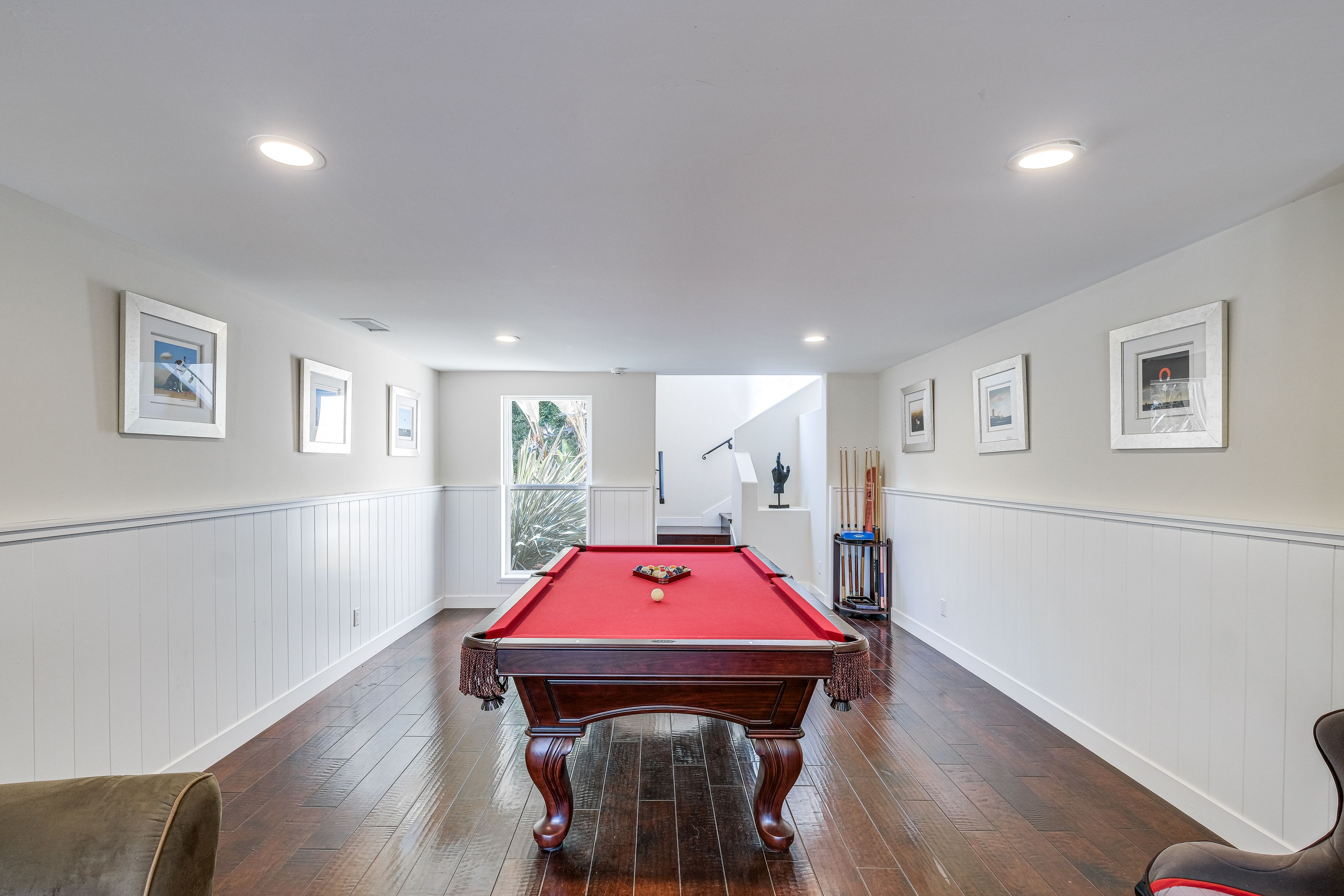 Game Room | Lower Level | Smart TV w/ Gaming Chairs
