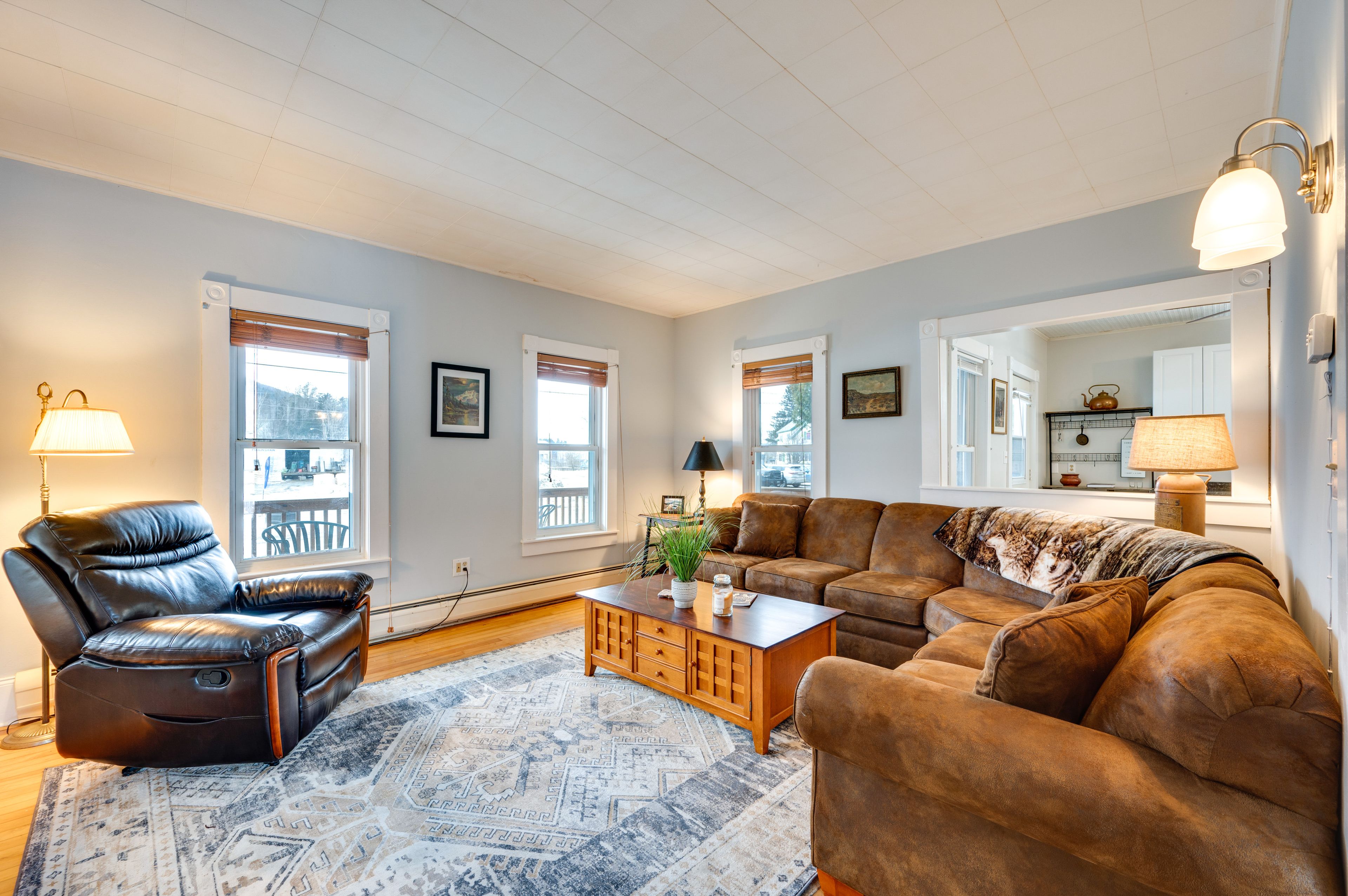 Colebrook Vacation Rental | 4BR | 2BA | 1,700 Sq Ft | 6 Steps Required to Enter