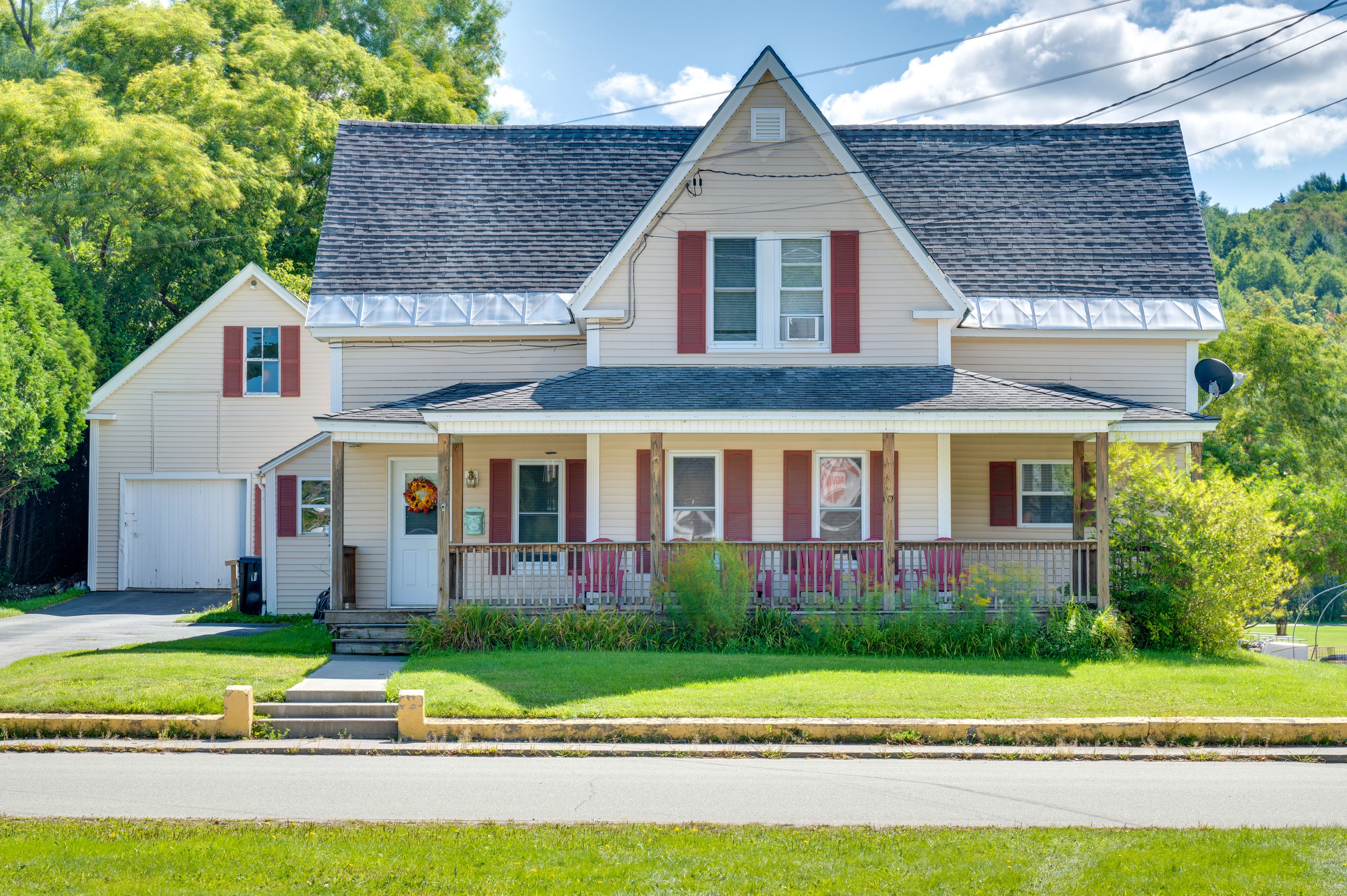 Exterior | Covered Porch w/ Seating