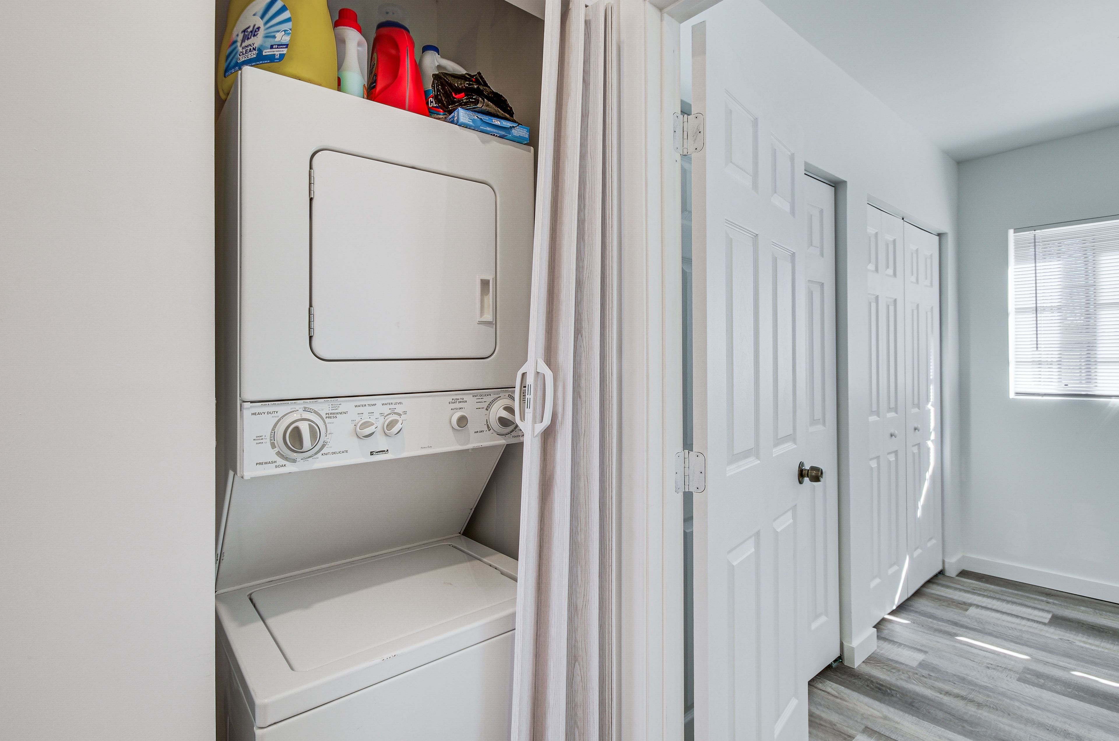 Washer & Dryer | 1st Floor | Access From Bedroom 1