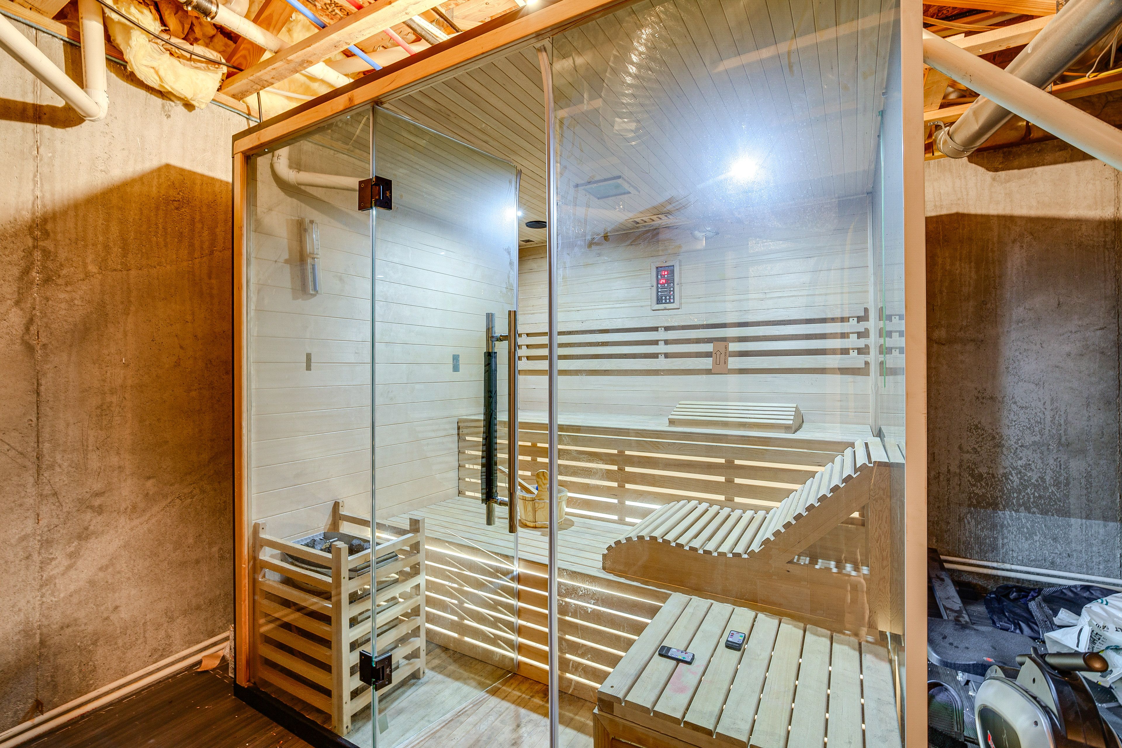 Indoor Sauna | Basement Level