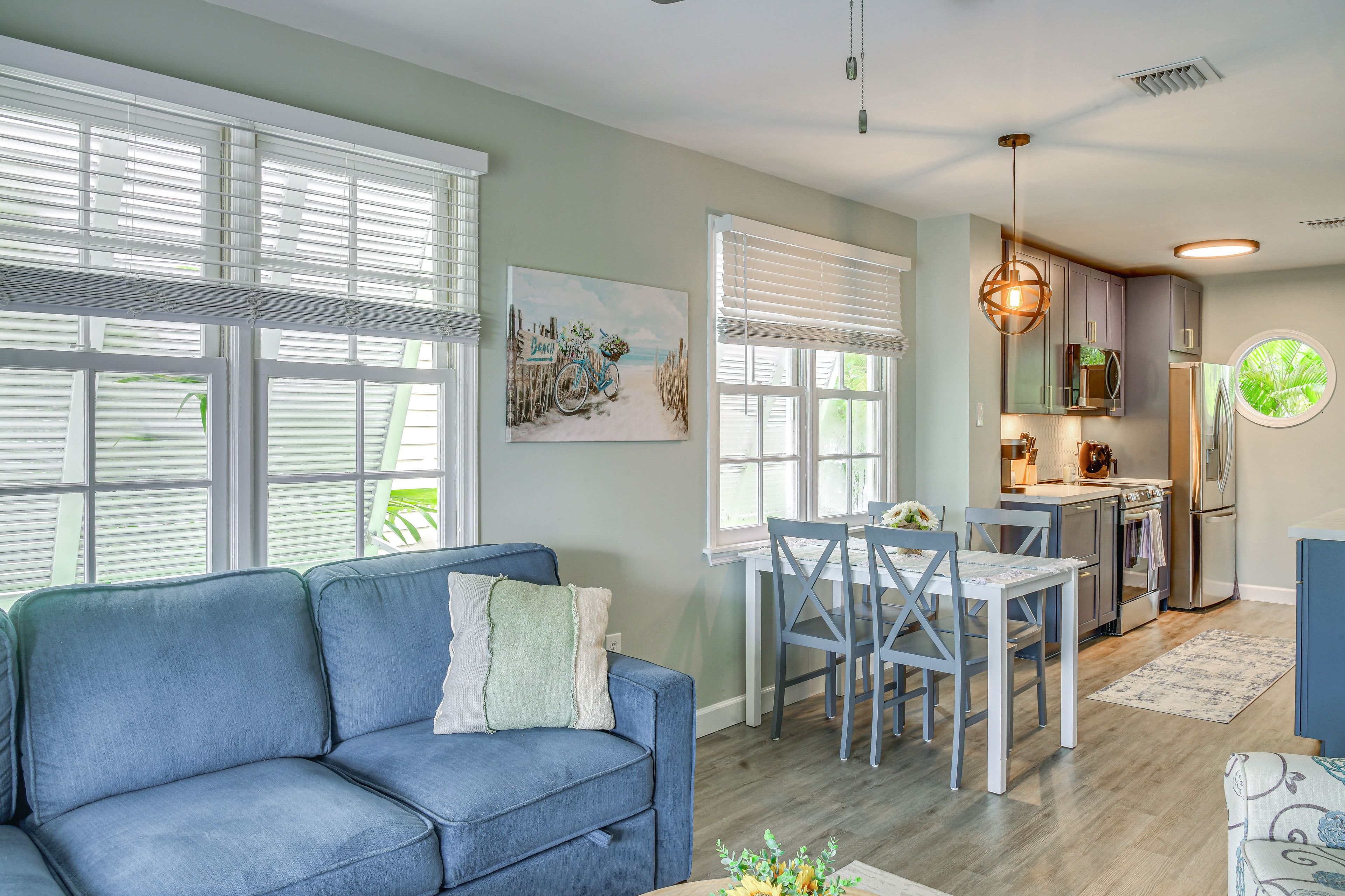 Living Room | 2-Story Home | Central A/C