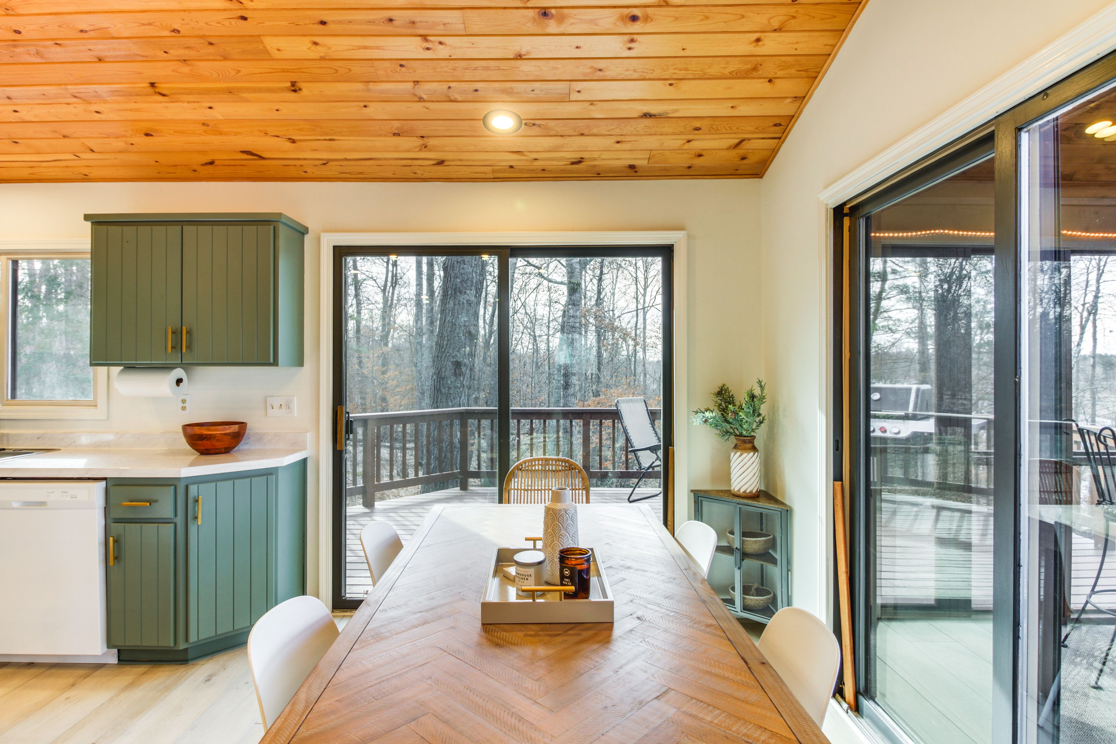 Dining Area | Main Level | Central A/C & Heating