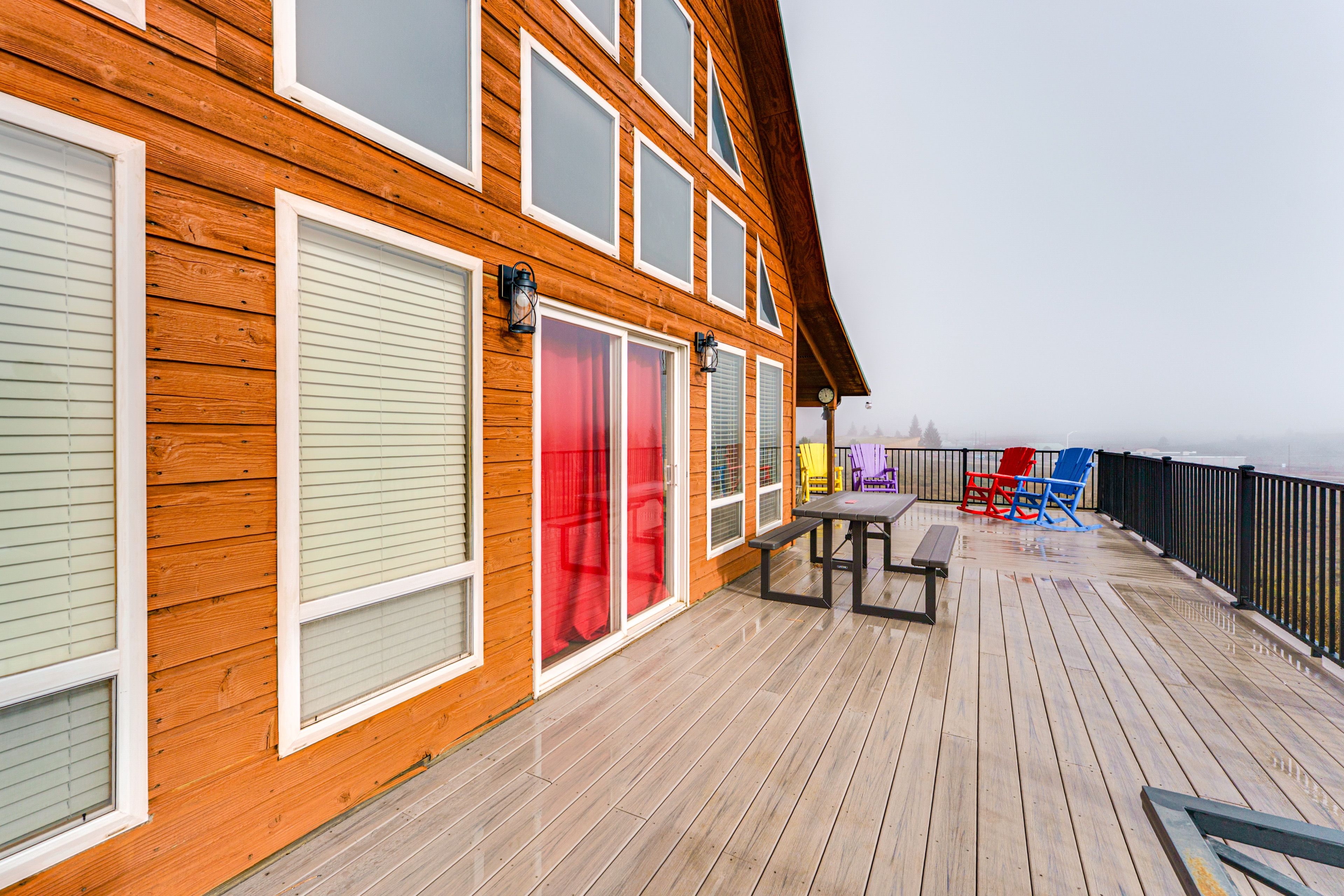 Furnished Deck | Mountain Views | Outdoor Dining