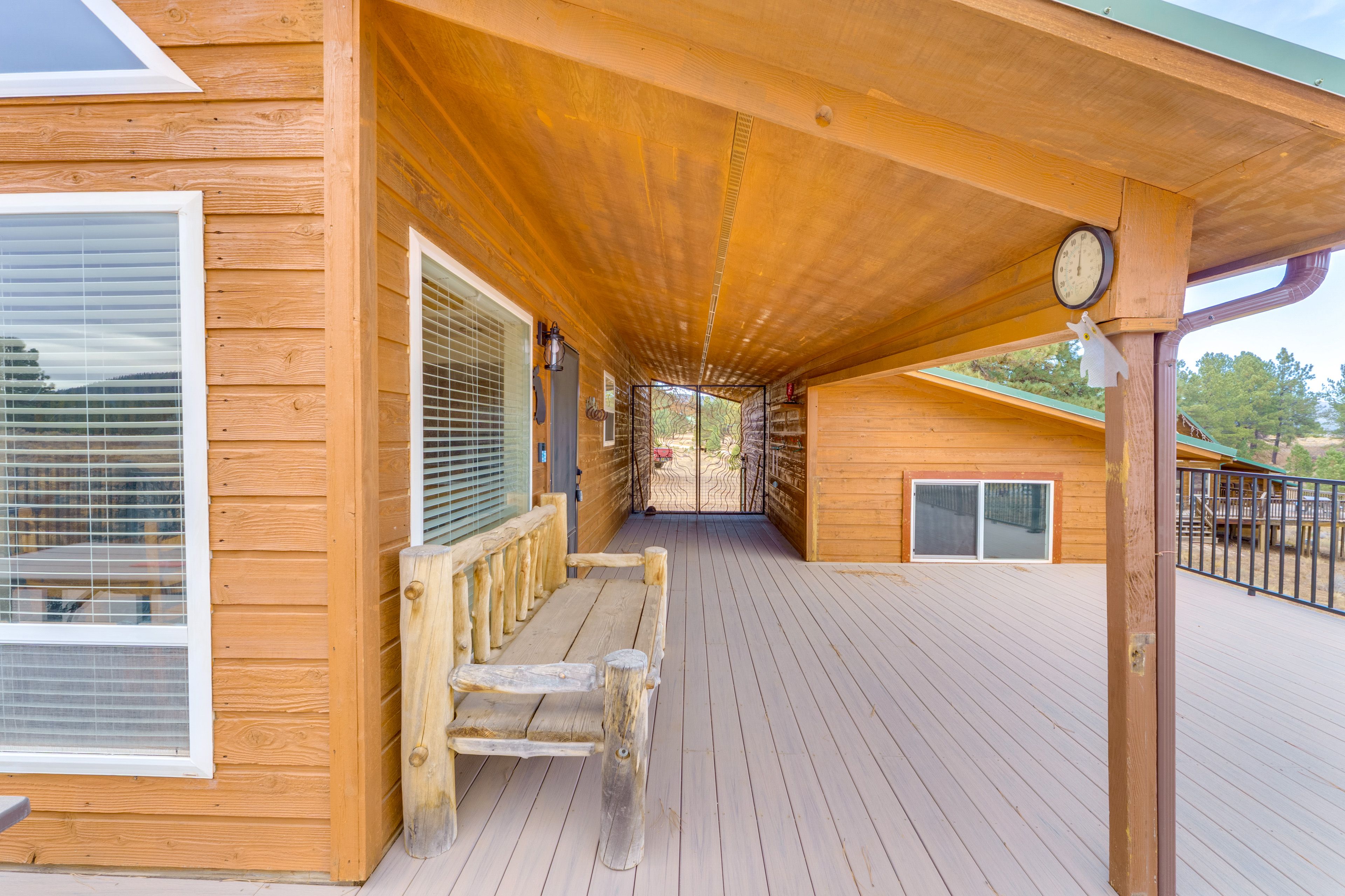 Covered Deck | Gas Grill