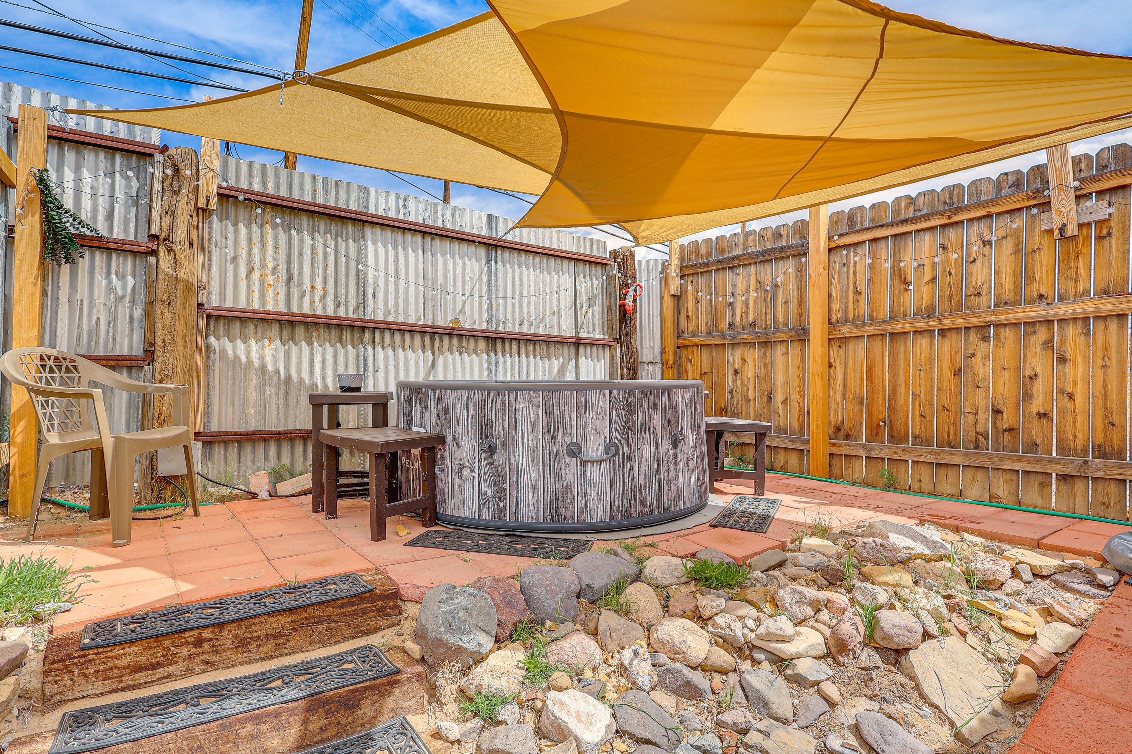 Private Hot Tub | Patio | Fenced-In Property
