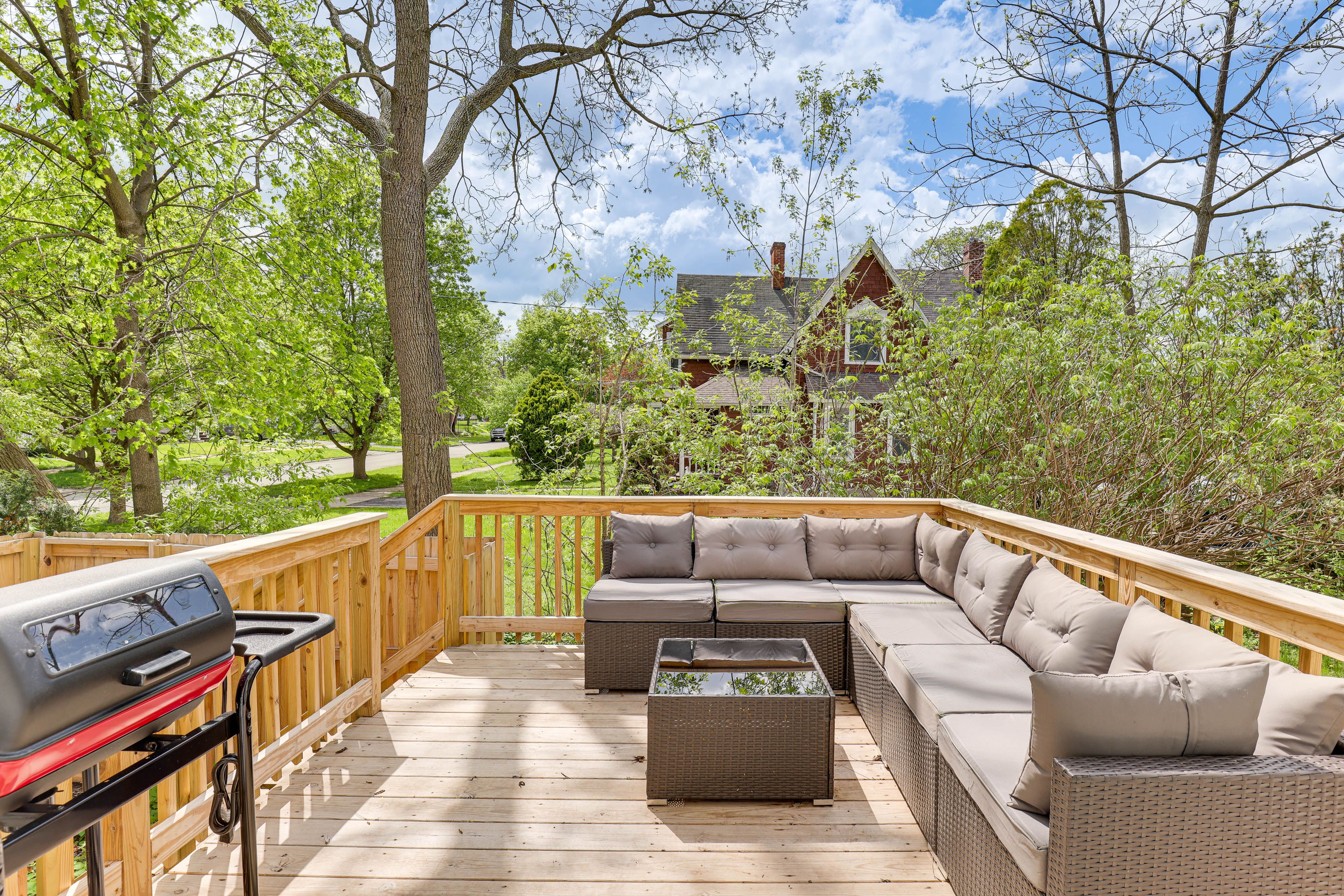 House Exterior | Furnished Deck | Gas Grill