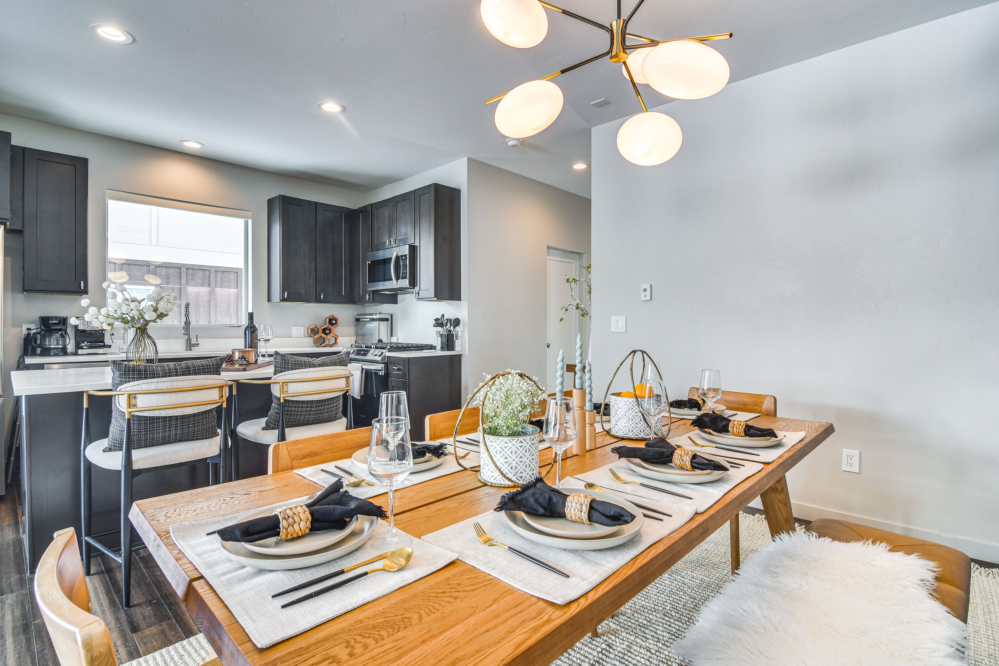 Dining Room | 2-Story Townhome | Free WiFi