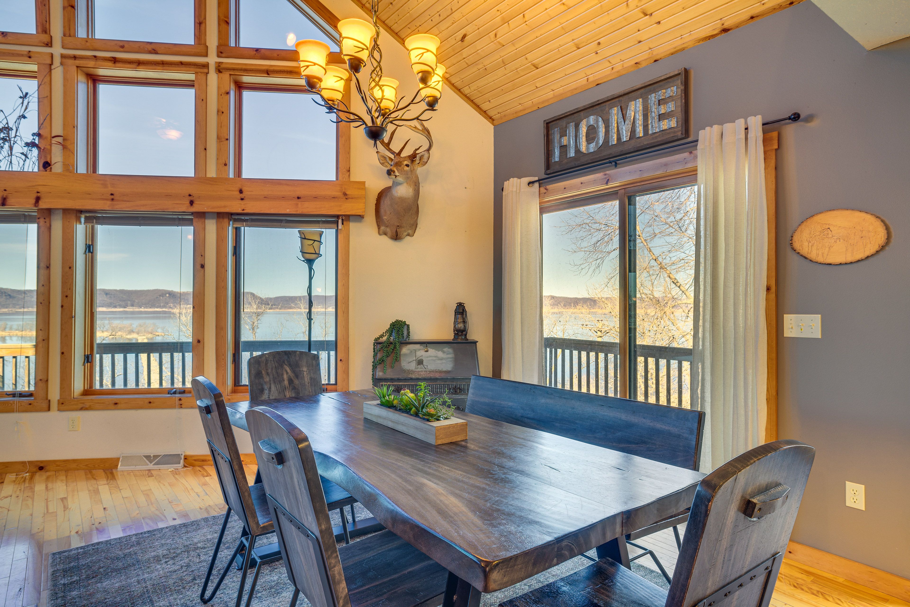 Dining Area | Main Level | Central A/C & Heating