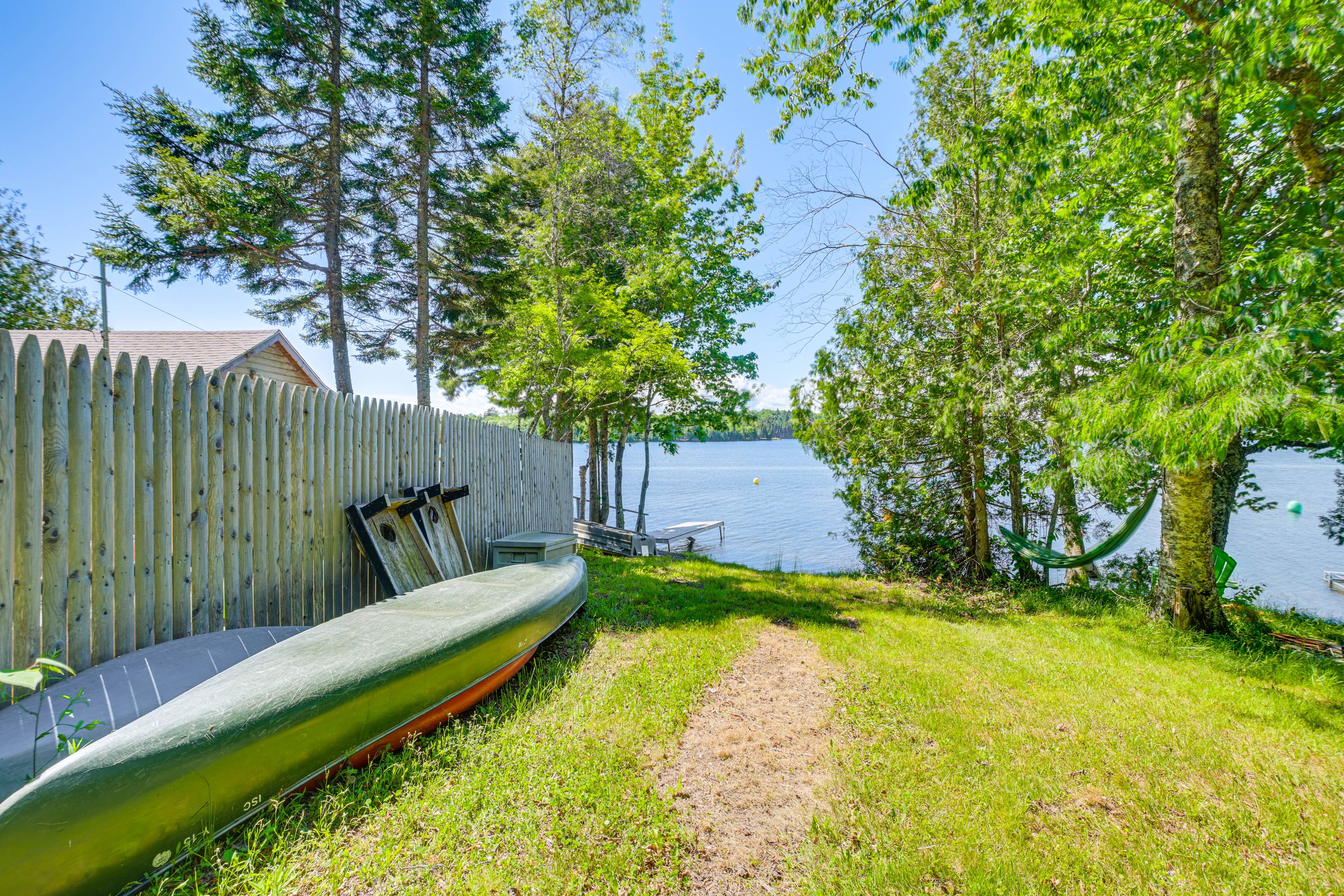 Yard | Canoe Provided | 2 Kayaks