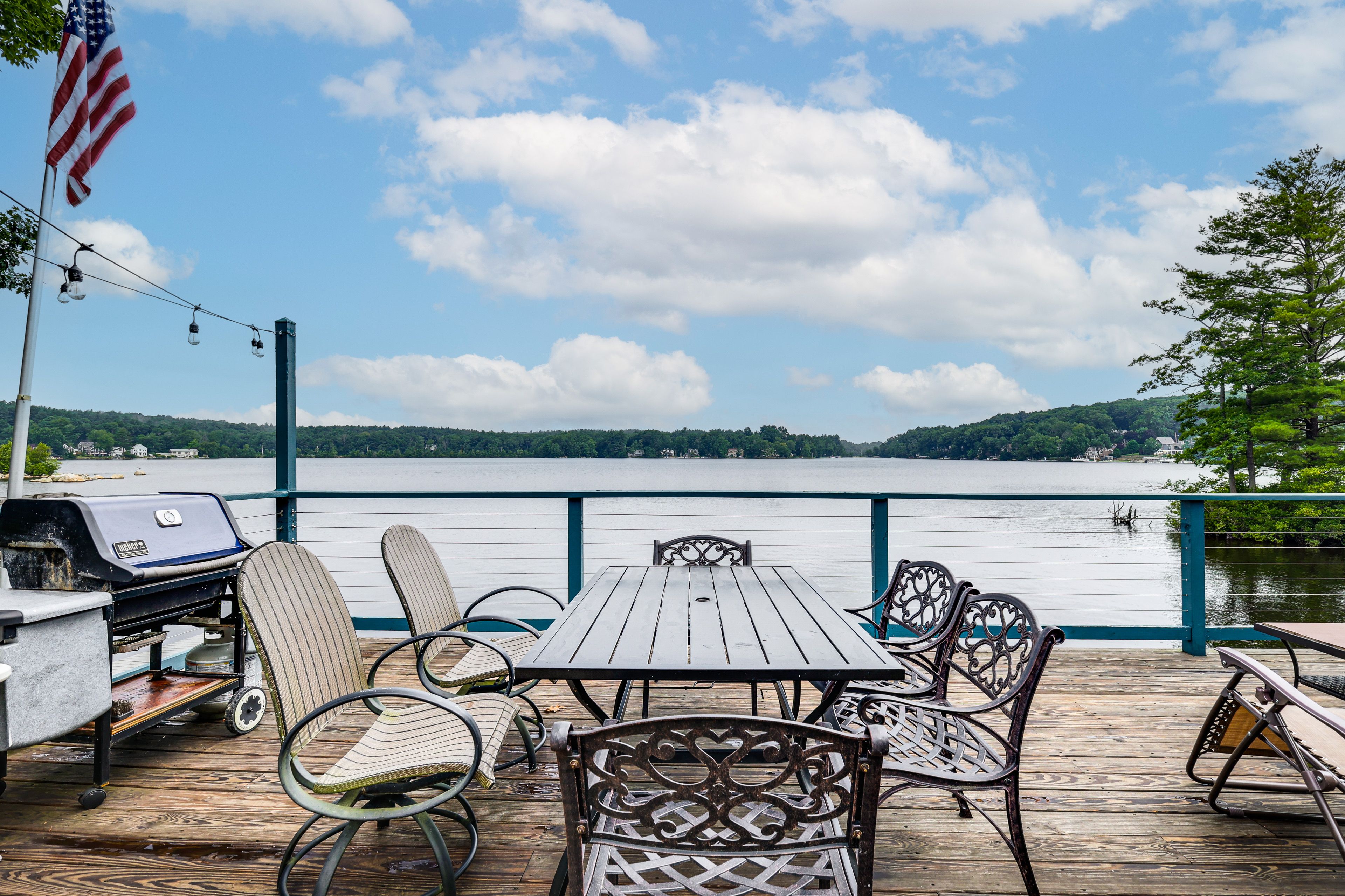 Hopkinton Vacation Rental | 3BR | 1.5BA | Stairs Required | 1,300 Sq Ft